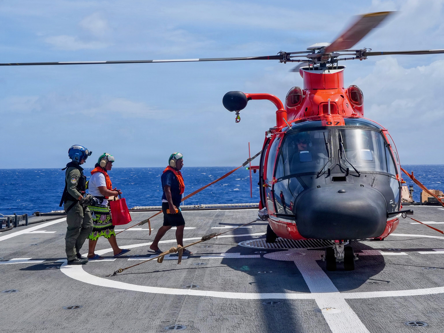 Coast Guard Rescues Family Lost at Sea for a Week in Micronesia