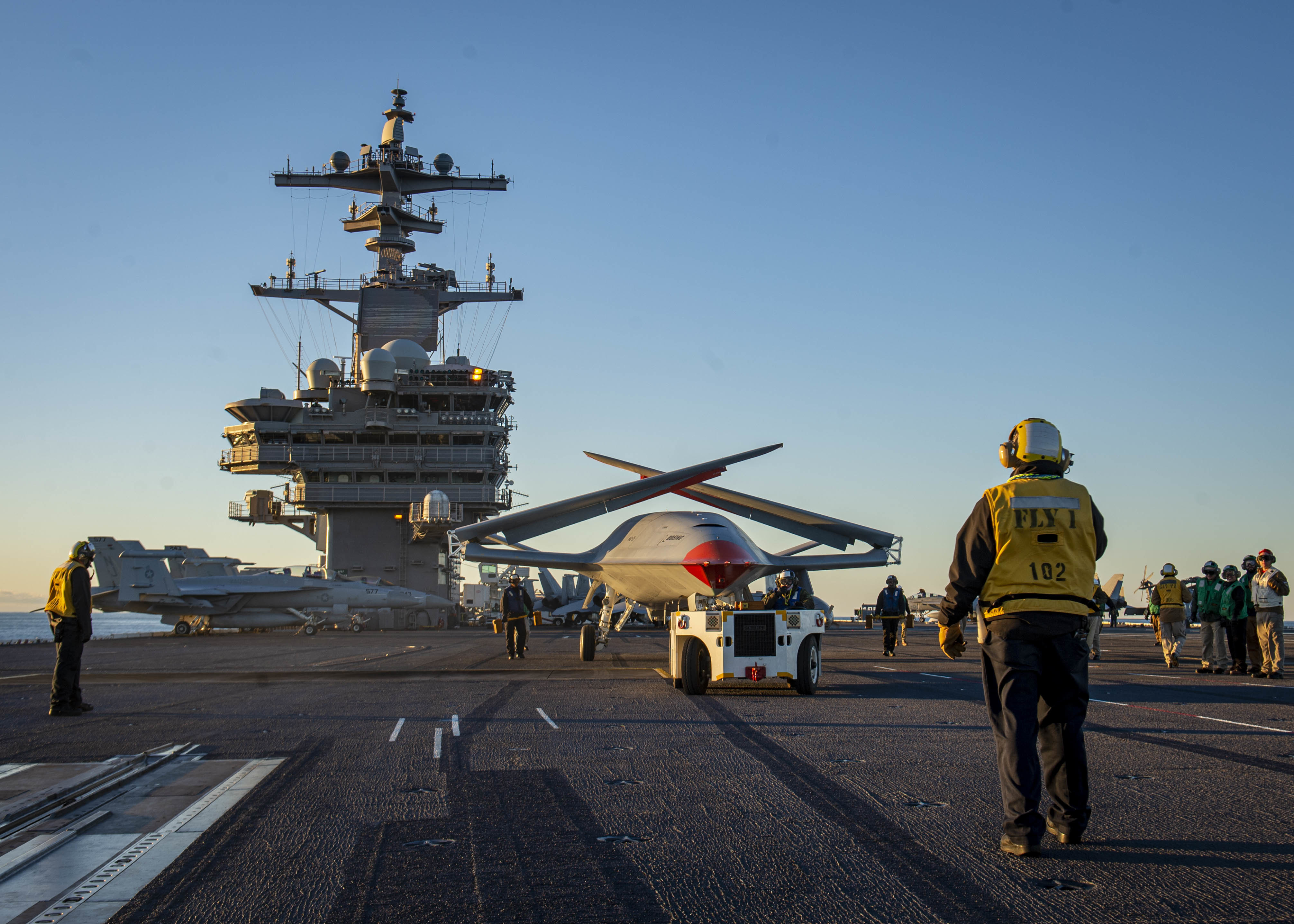 US Navy Seeks Next-Gen Carrier-Based Drones for Eight Combat Missions