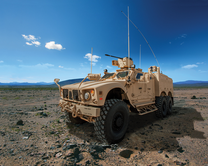Oshkosh Debuts M-ATV 6X6 at AUSA