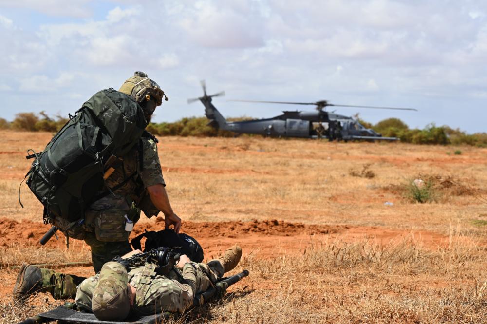 Air Force's new rescue helicopter notches first saves in Africa