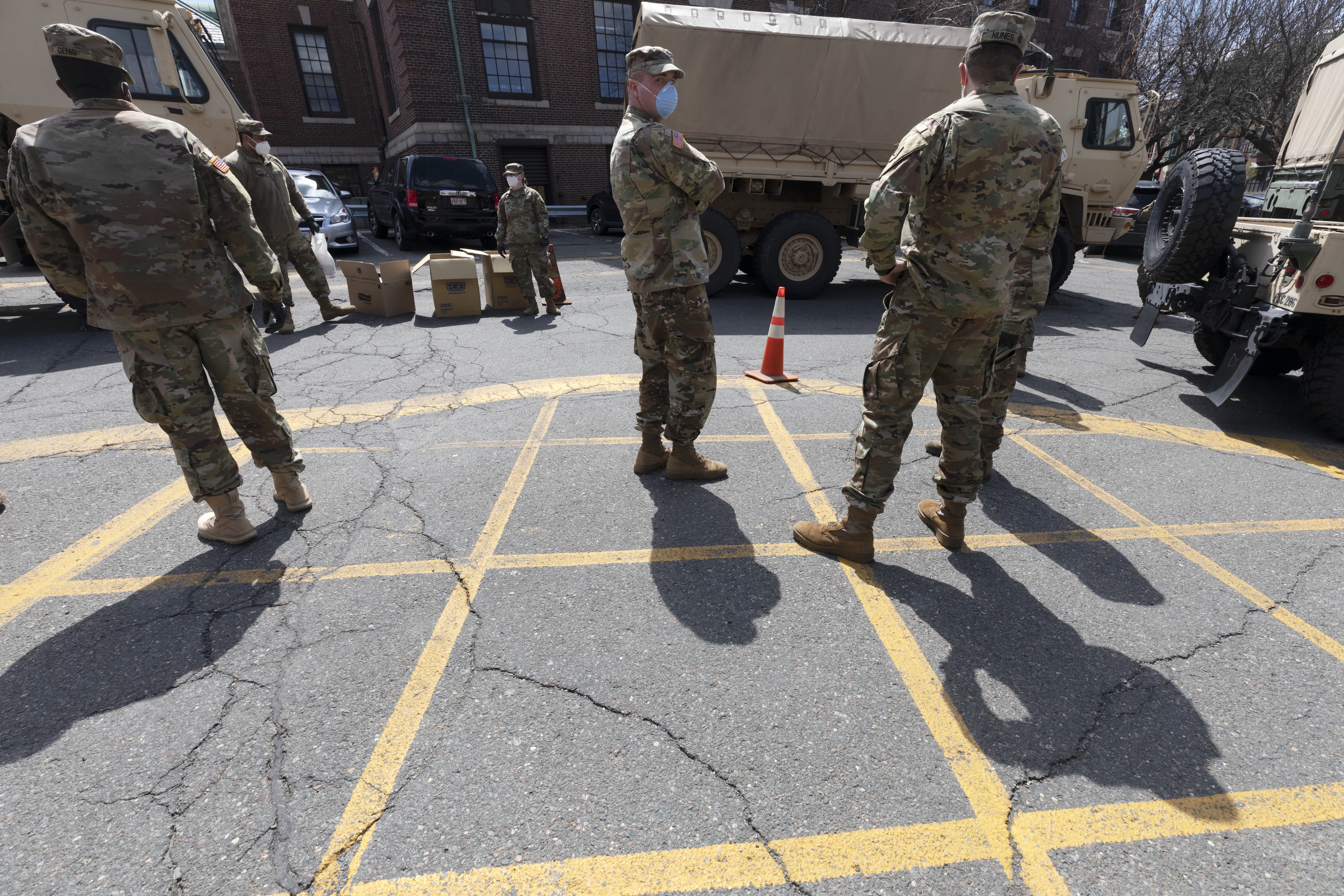 Massachusetts National Guard to help with busing students