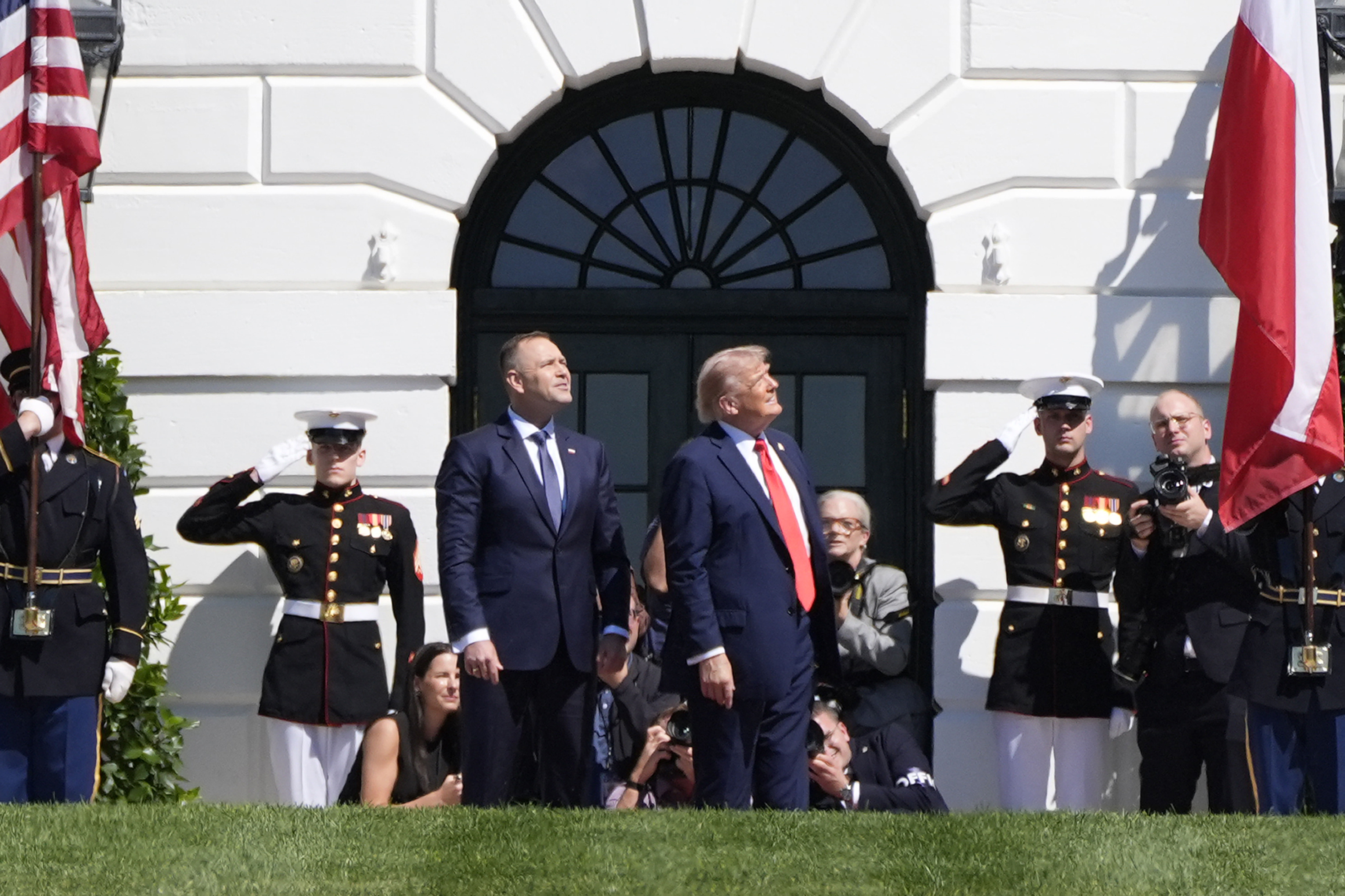 U.S. troops will stay in Poland, Trump assures Polish leader