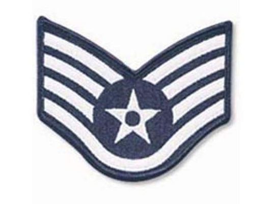 2 COPPIA (4 Pezzi) US Air Force Rank E5 Staff SGT. Spille Rango - Foto 5