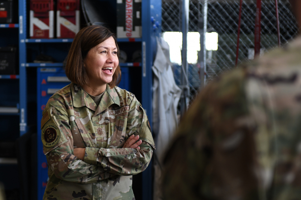 AETC's senior enlisted leader, Air Force enlisted development