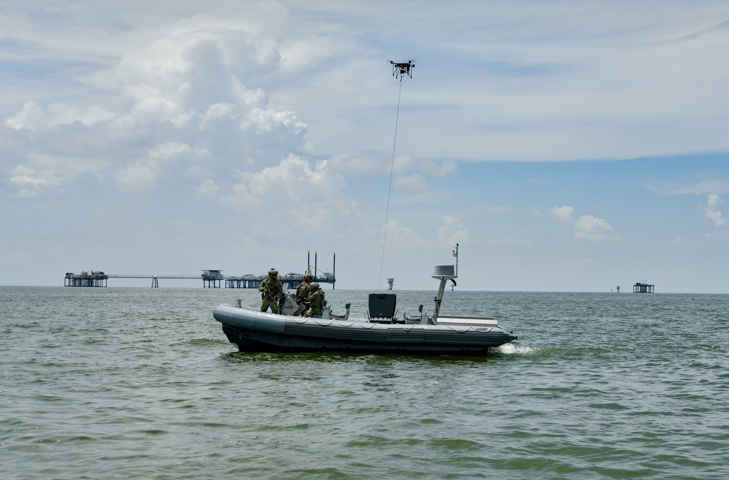 Teledyne Flir unveils moving drone cage to strap onto boats, vehicles