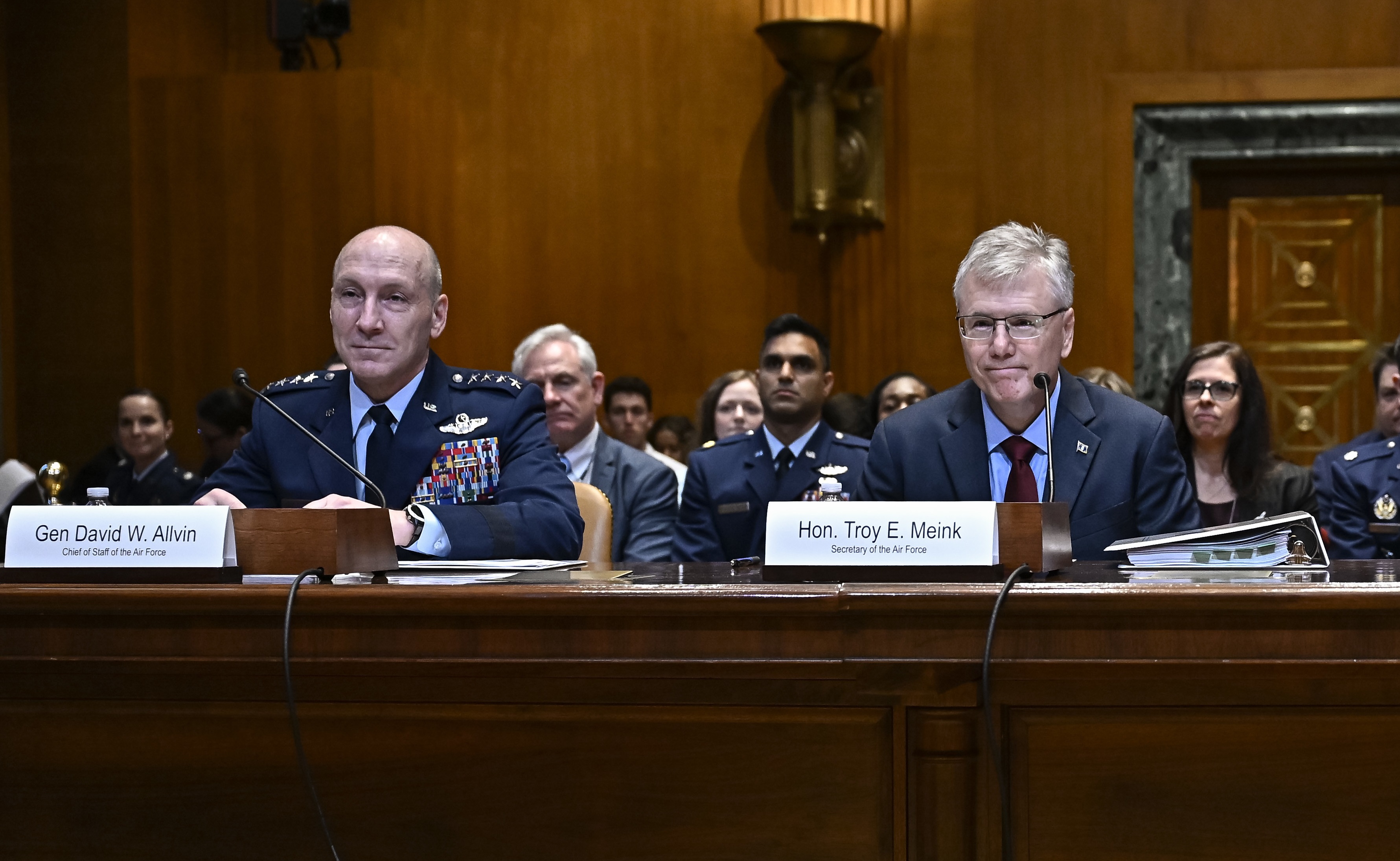 Chief of staff’s exit won’t leave gap at top of Air Force, Meink says
