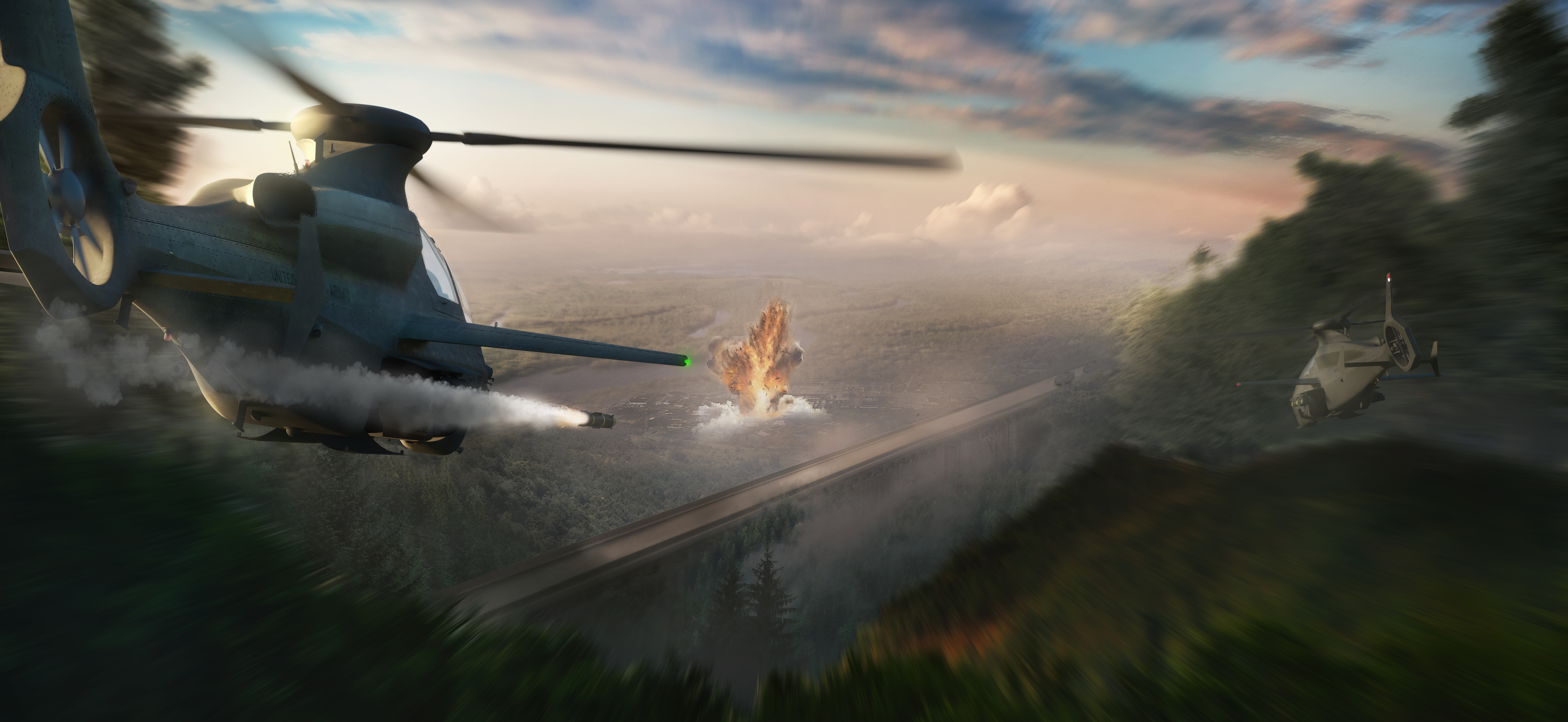 future helicopter wallpaper
