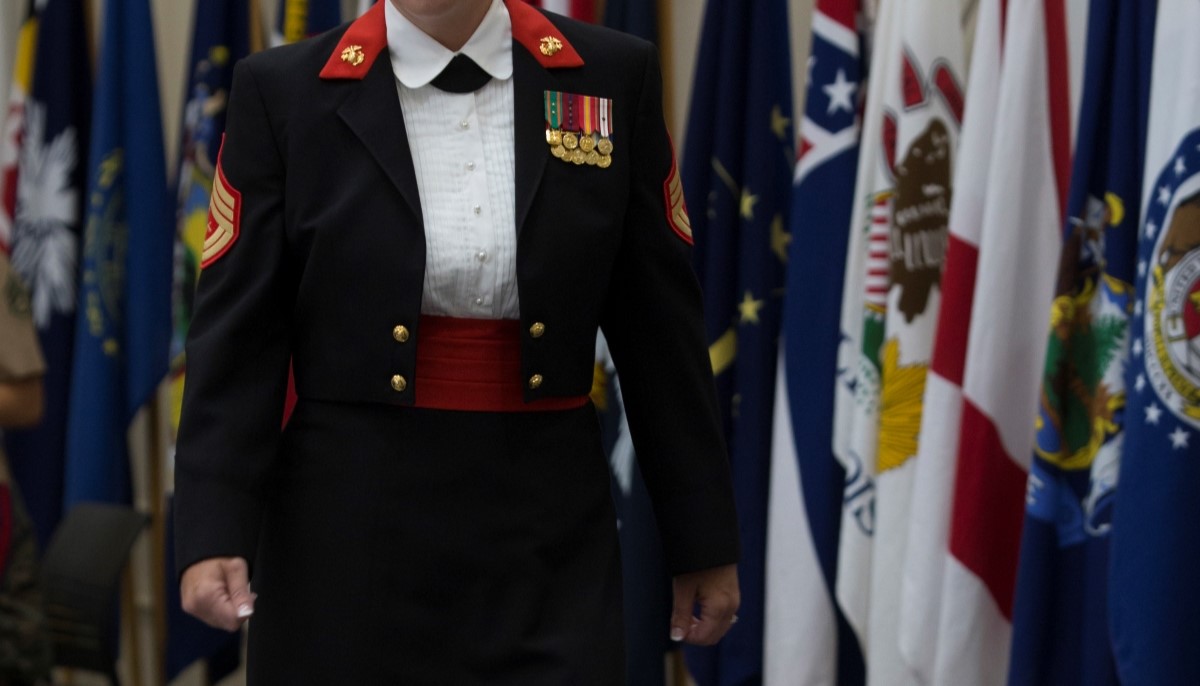 Marine Corps drops requirement for women to wear pantyhose with skirts
