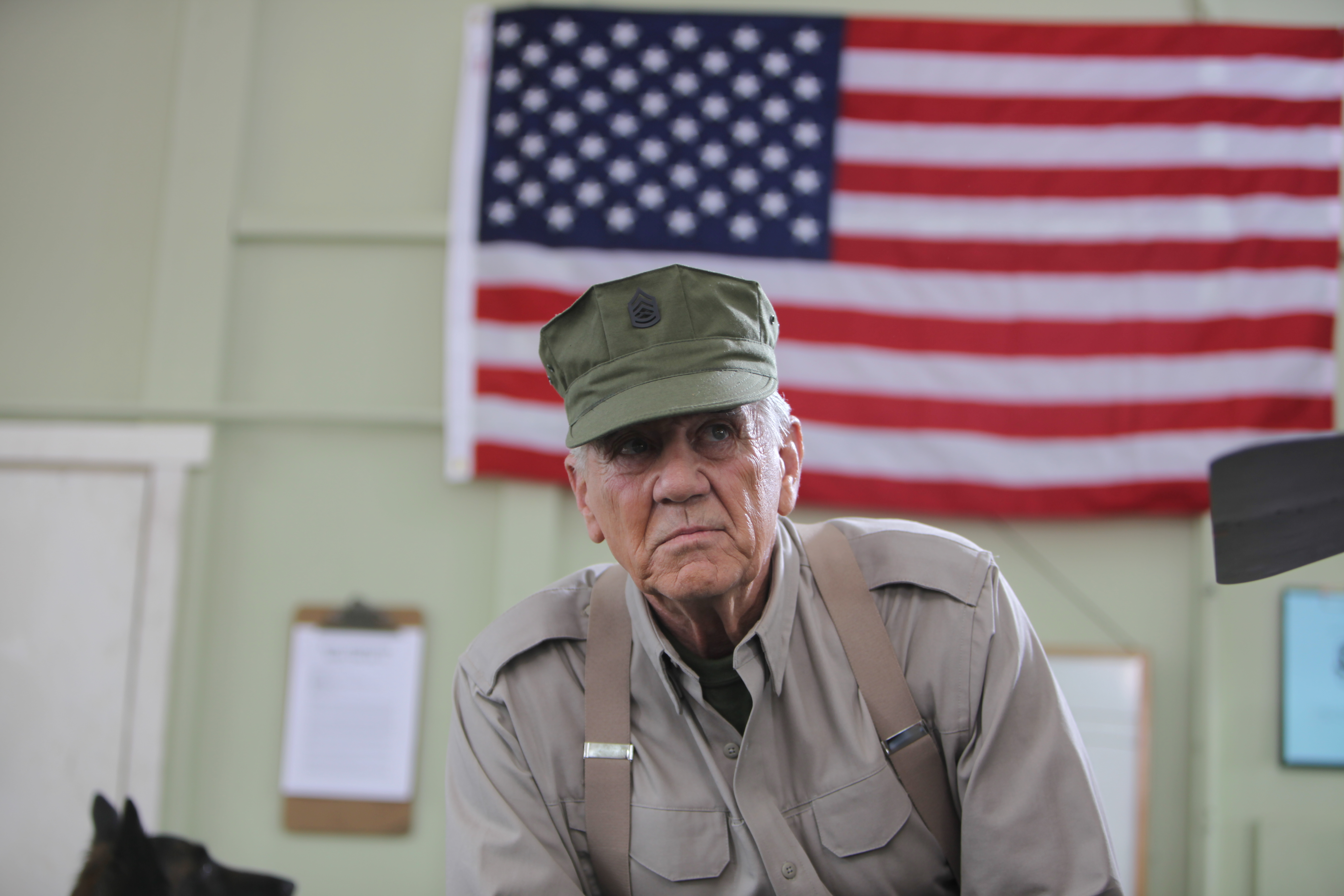 Here are some of the best photographs from 'the Gunny' R. Lee Ermey's  Arlington funeral