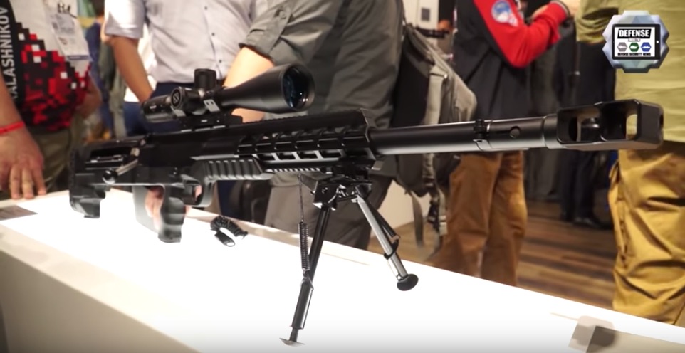 This is Kalashnikov's newest .50 cal sniper rifle