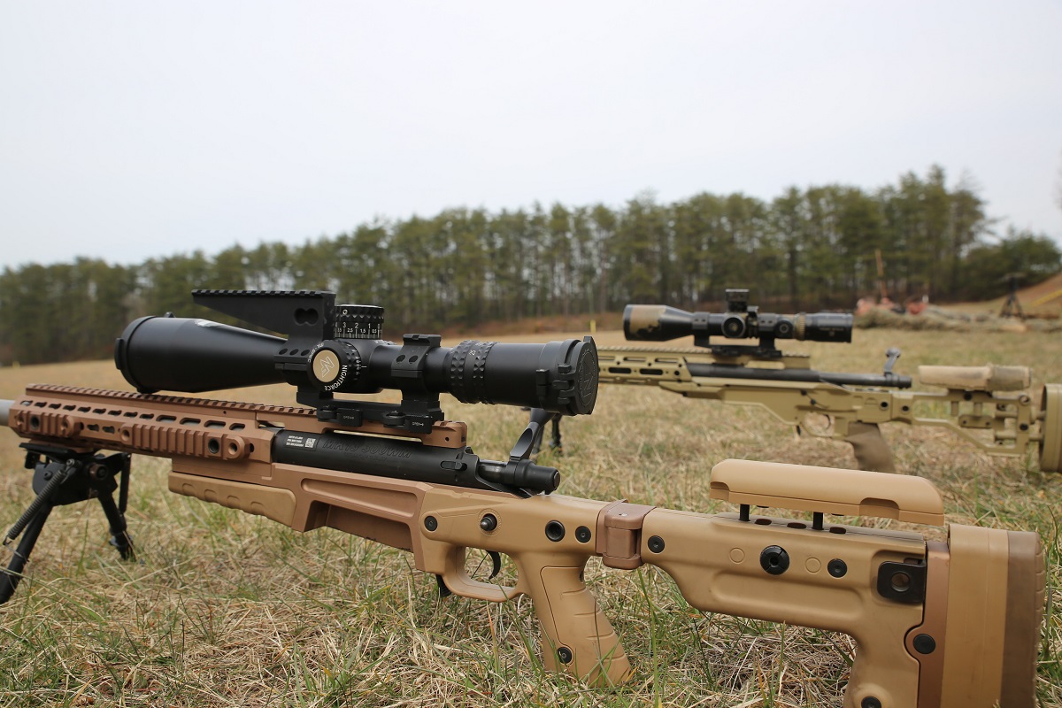 US Army sniper equipment.