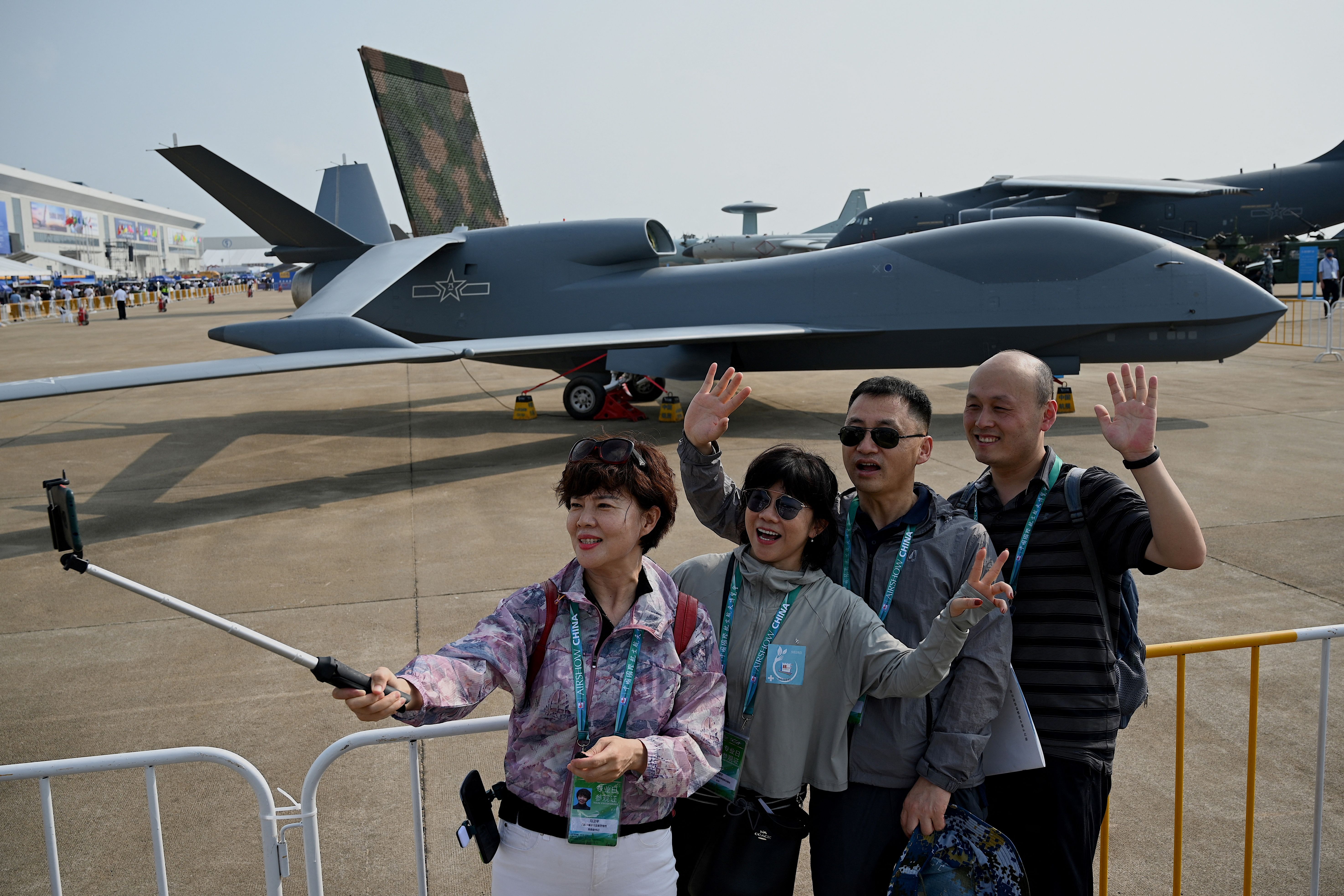 Chinese airshow military's new drones