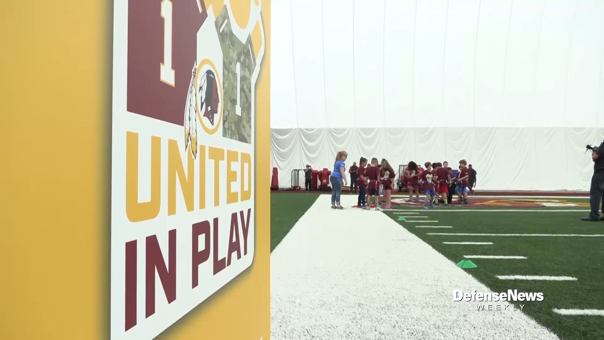 Redskins host United in Play on Armed Forces Day