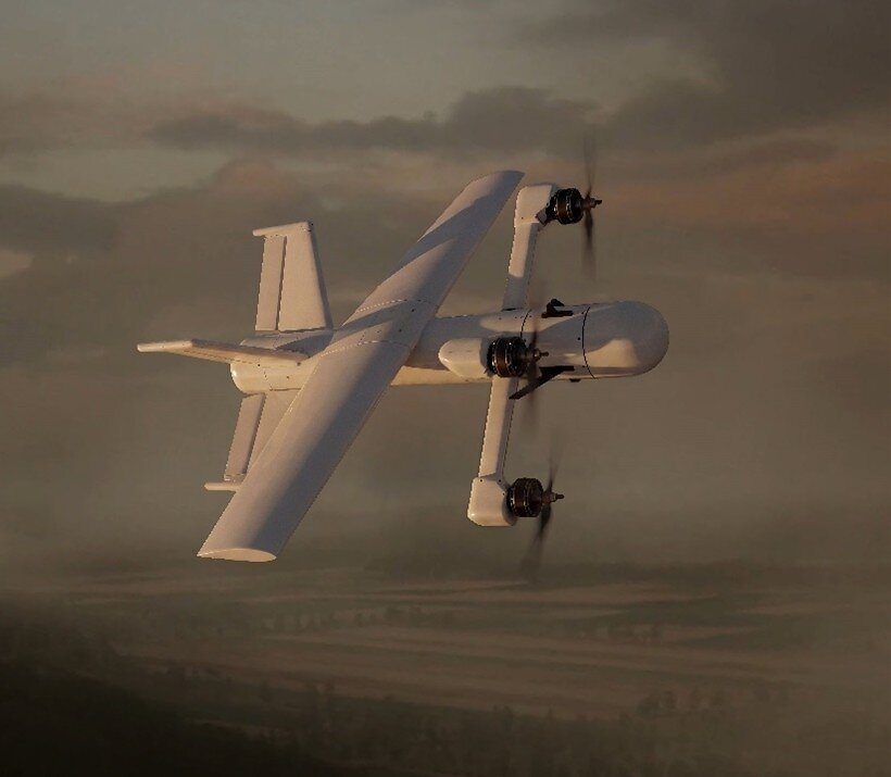 Lockheed Martin'in Morfius X-Rotor'u, tek bir uçuşta 50 düşman dronunu imha etmek için tasarlandı.