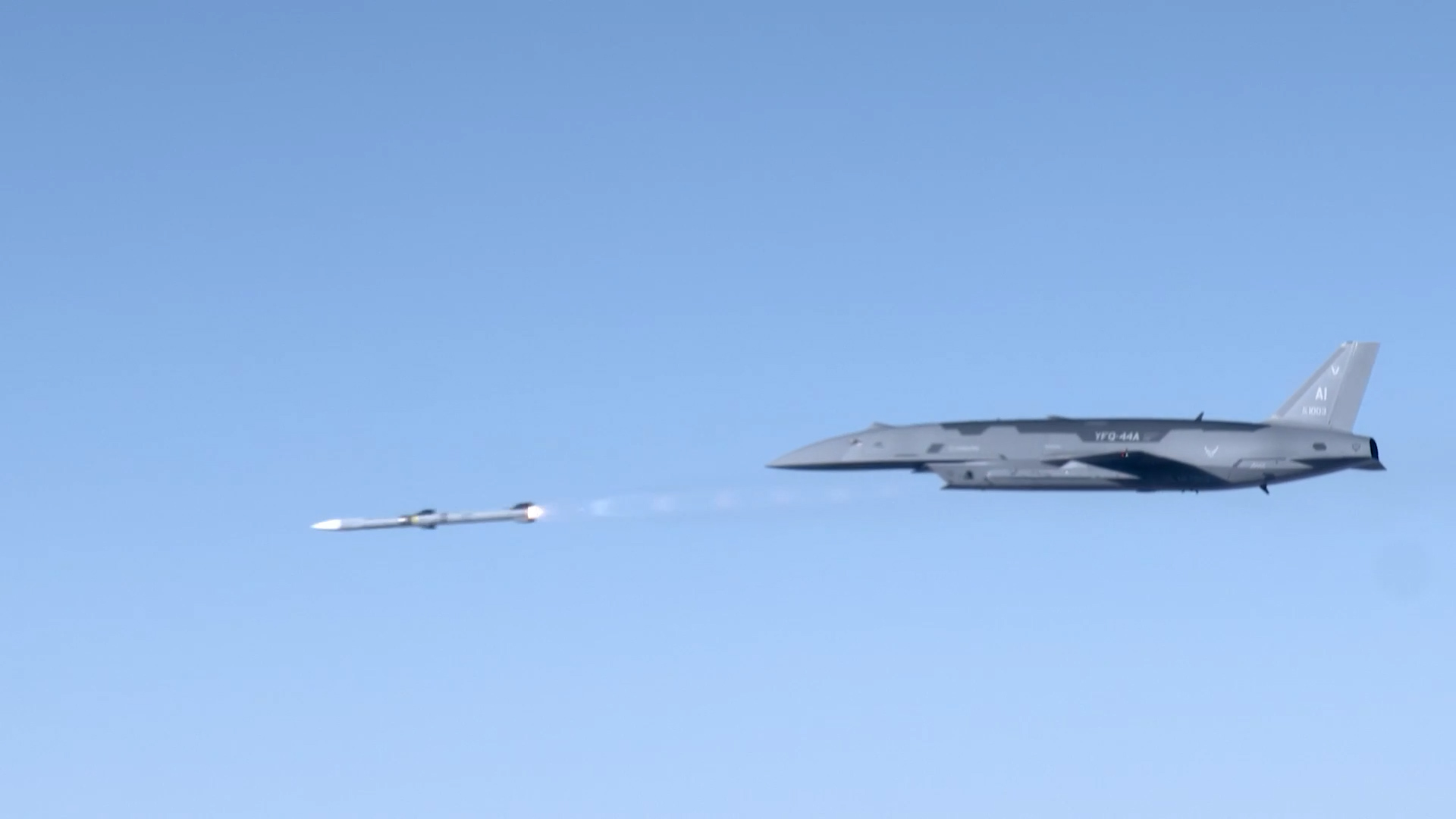 U.S. Air Force completes first live-fire test of Anduril YFQ-44A collaborative combat aircraft