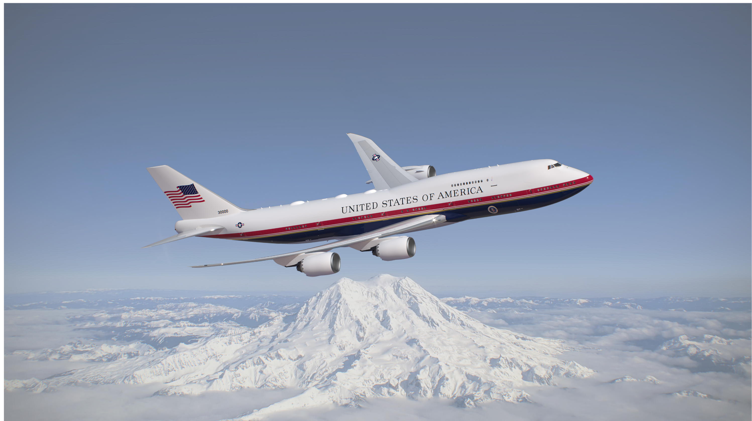 Qatari-donated Air Force One now sports red, white