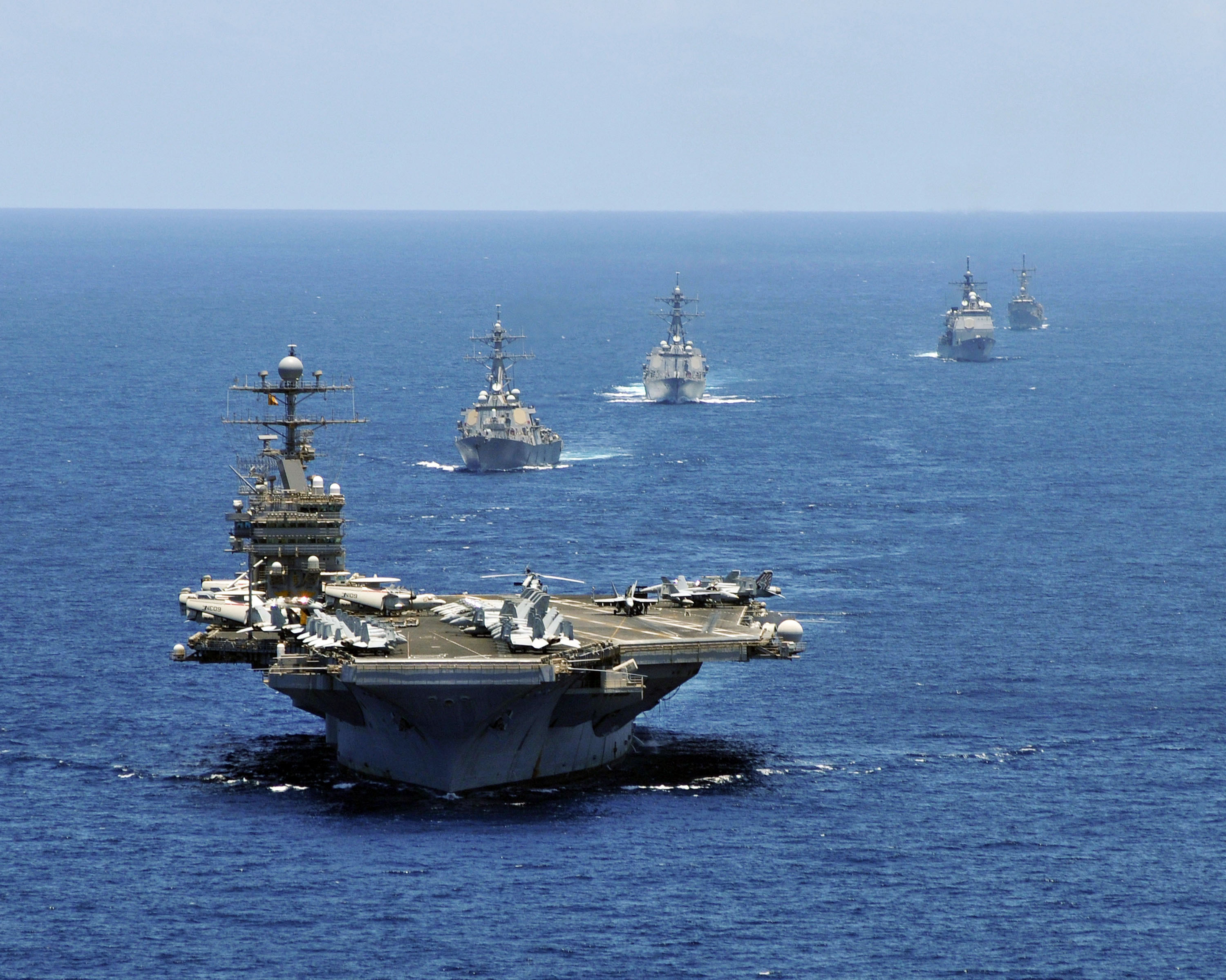 USS Abraham Lincoln arrives in Guam for logistics stop as deployment reaches 10 months