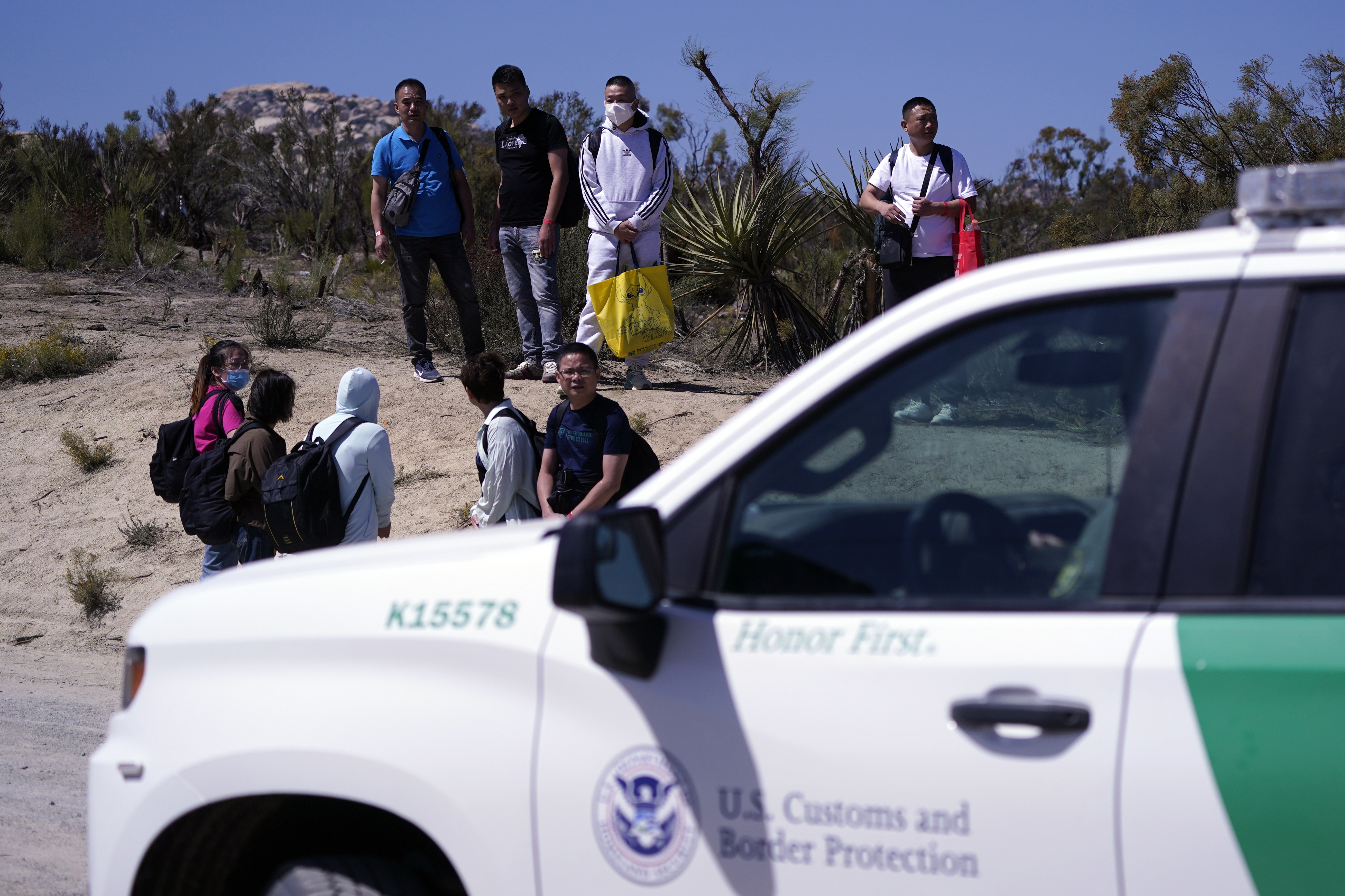 Migrant encampments surging at border in Jacumba Hot Springs