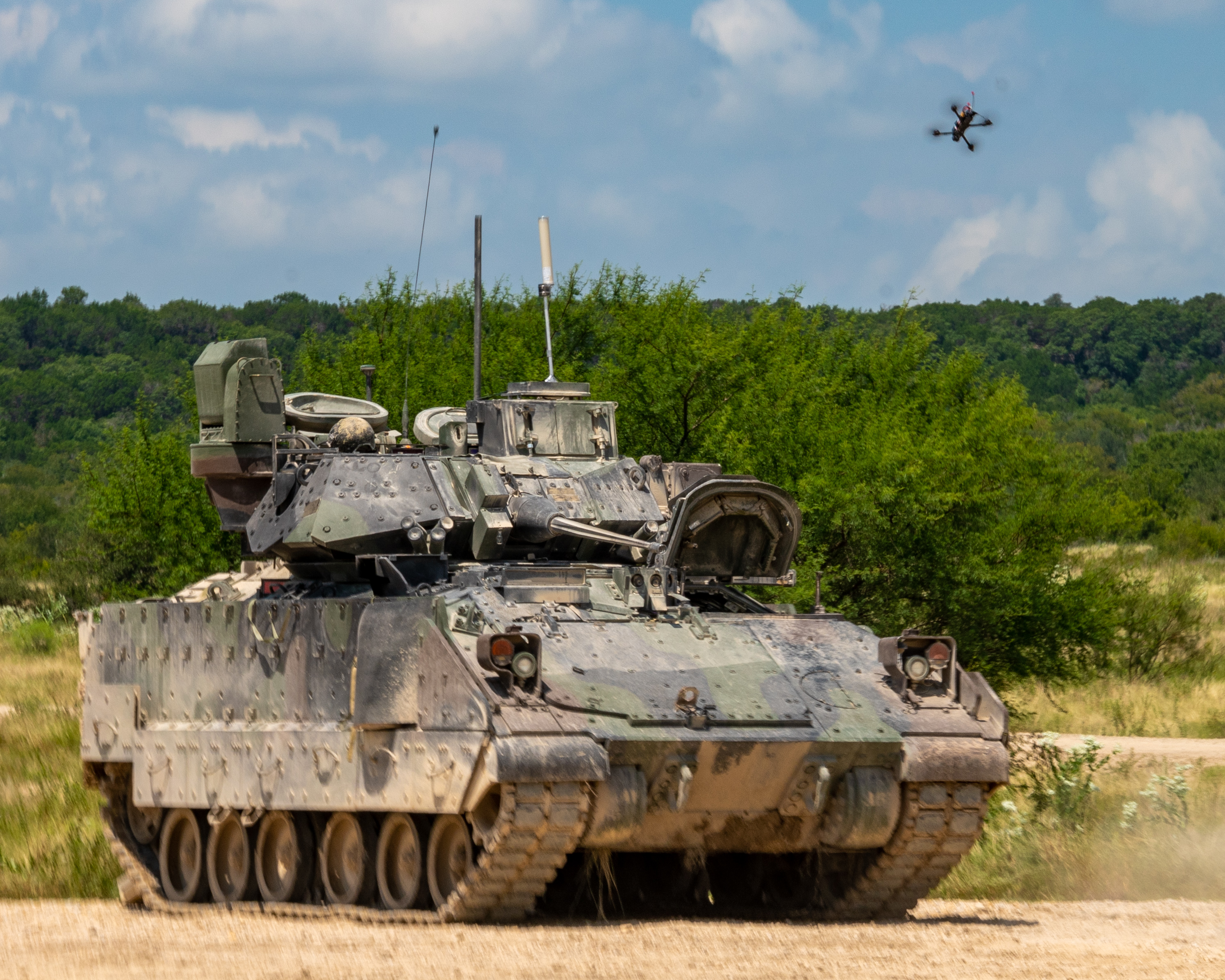 These soldiers are finding ways to see enemy drones before they strike