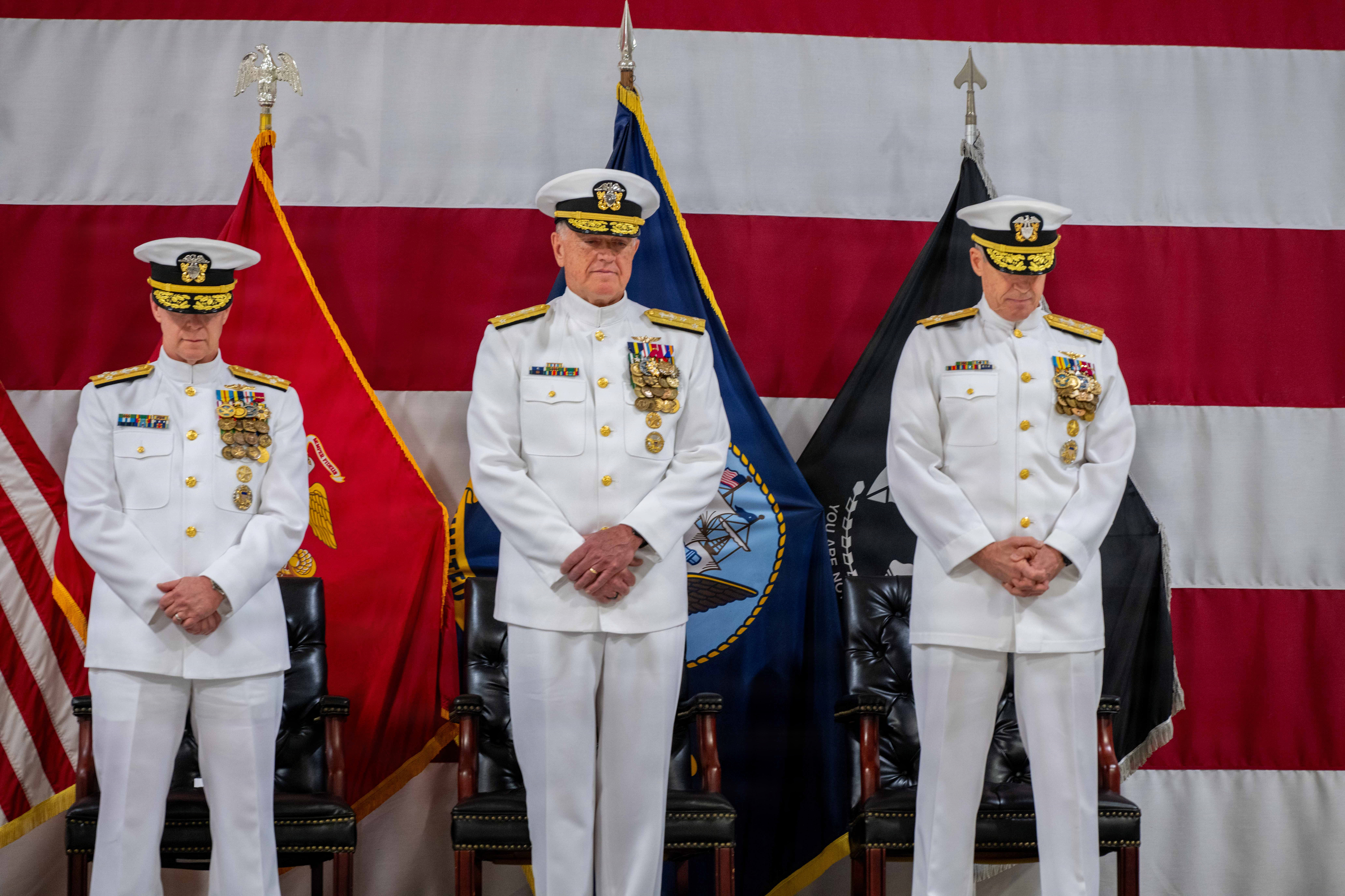 Navy orders commands to remove leadership portraits and biographies from websites