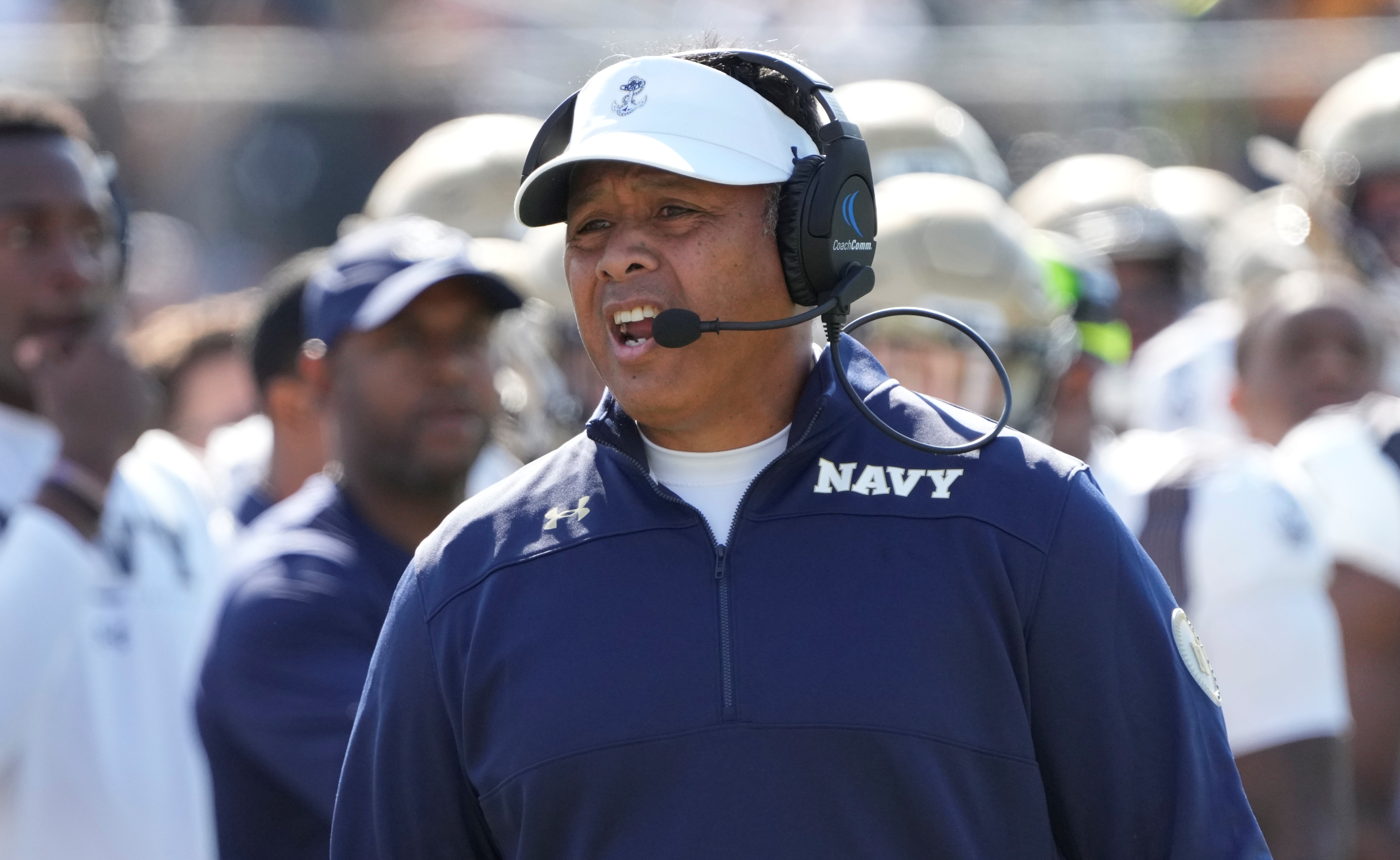 Ex-Navy head coach says he was fired in locker room after loss to Army