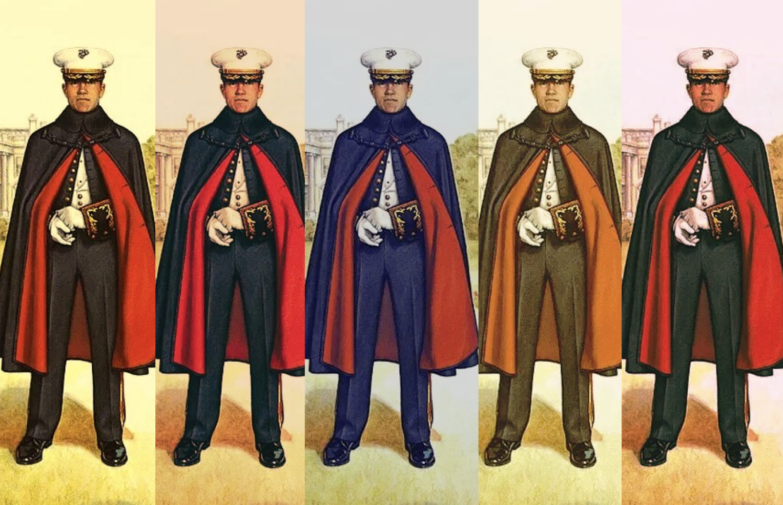 Attention, ladies: You can now wear the iconic Marine Corps boat cloak