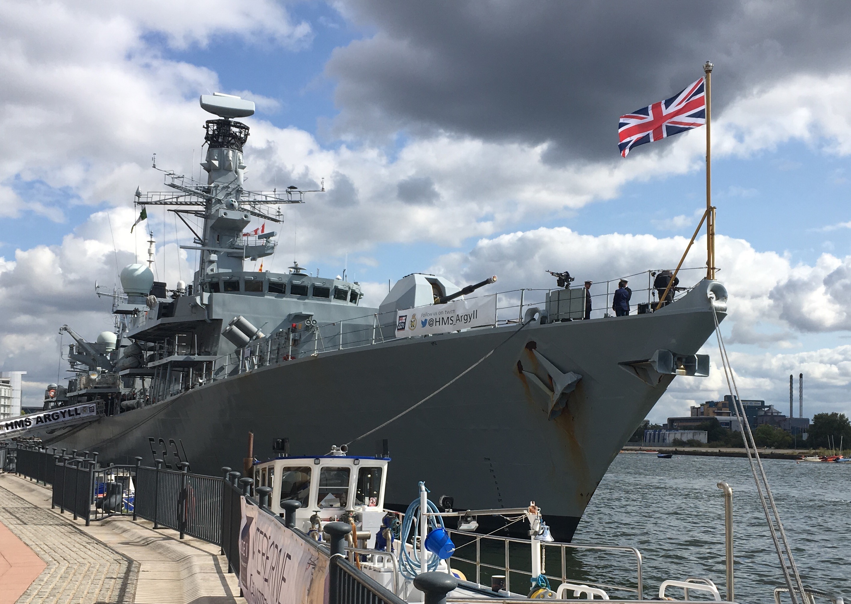 The Royal Navy's oldest ship has a new mission as the UK looks to
