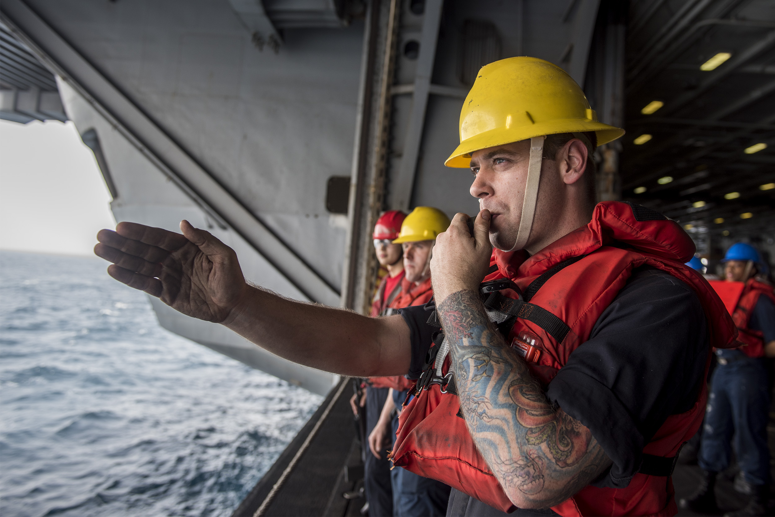 Art on hand Coast Guard to allow limited hand finger tattoos with new  policy  Juneau Empire