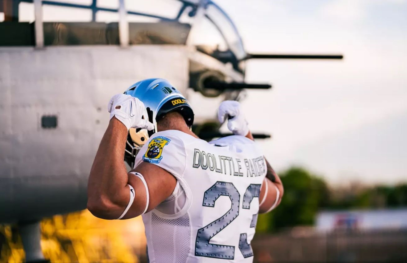 Air Force defends 'Doolittle' football uniform from online critics