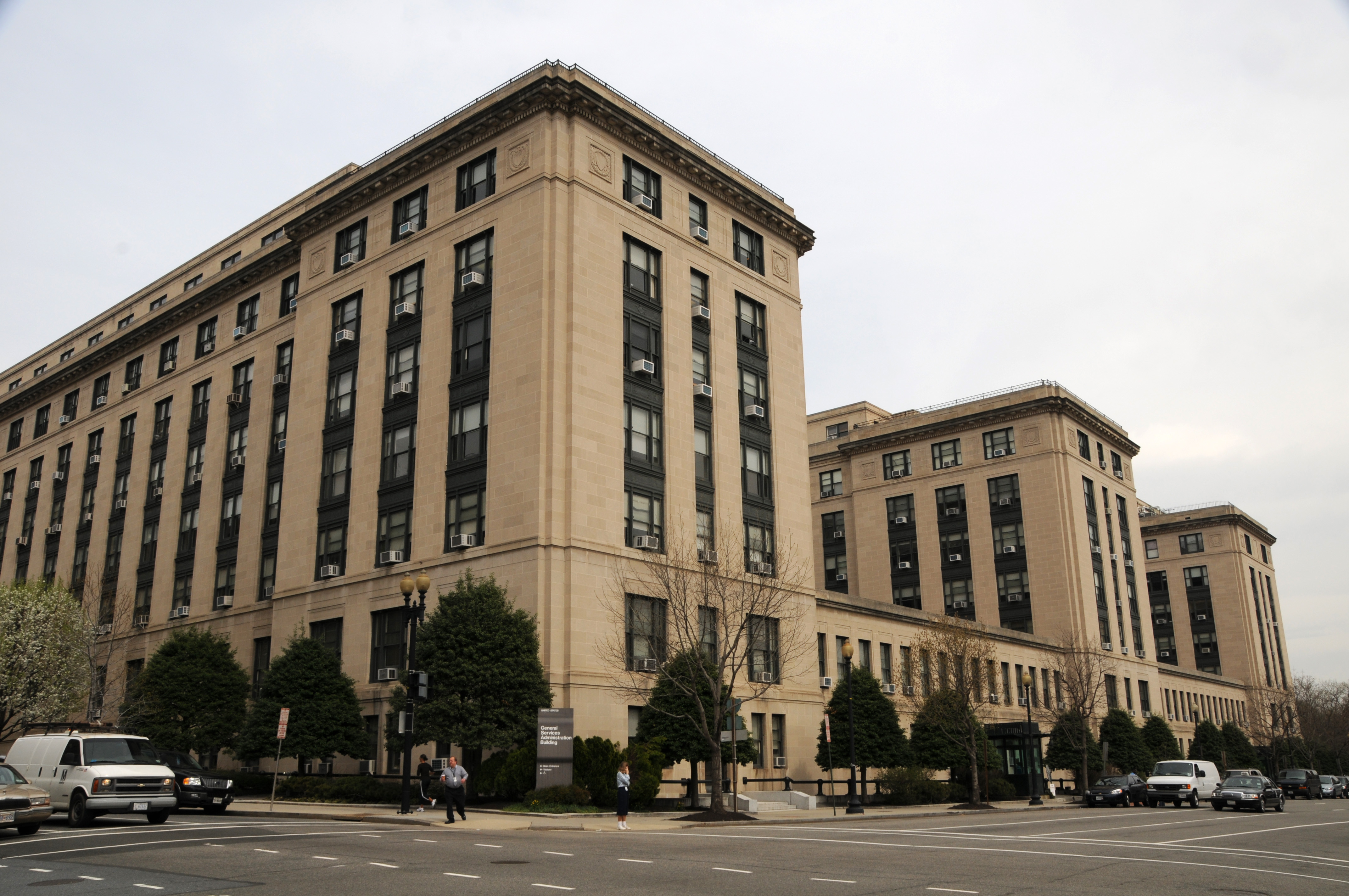 Federal government office building Washington DC United States