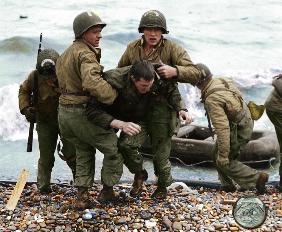 Colorized photographs give life to these WWI, WWII U.S. troops