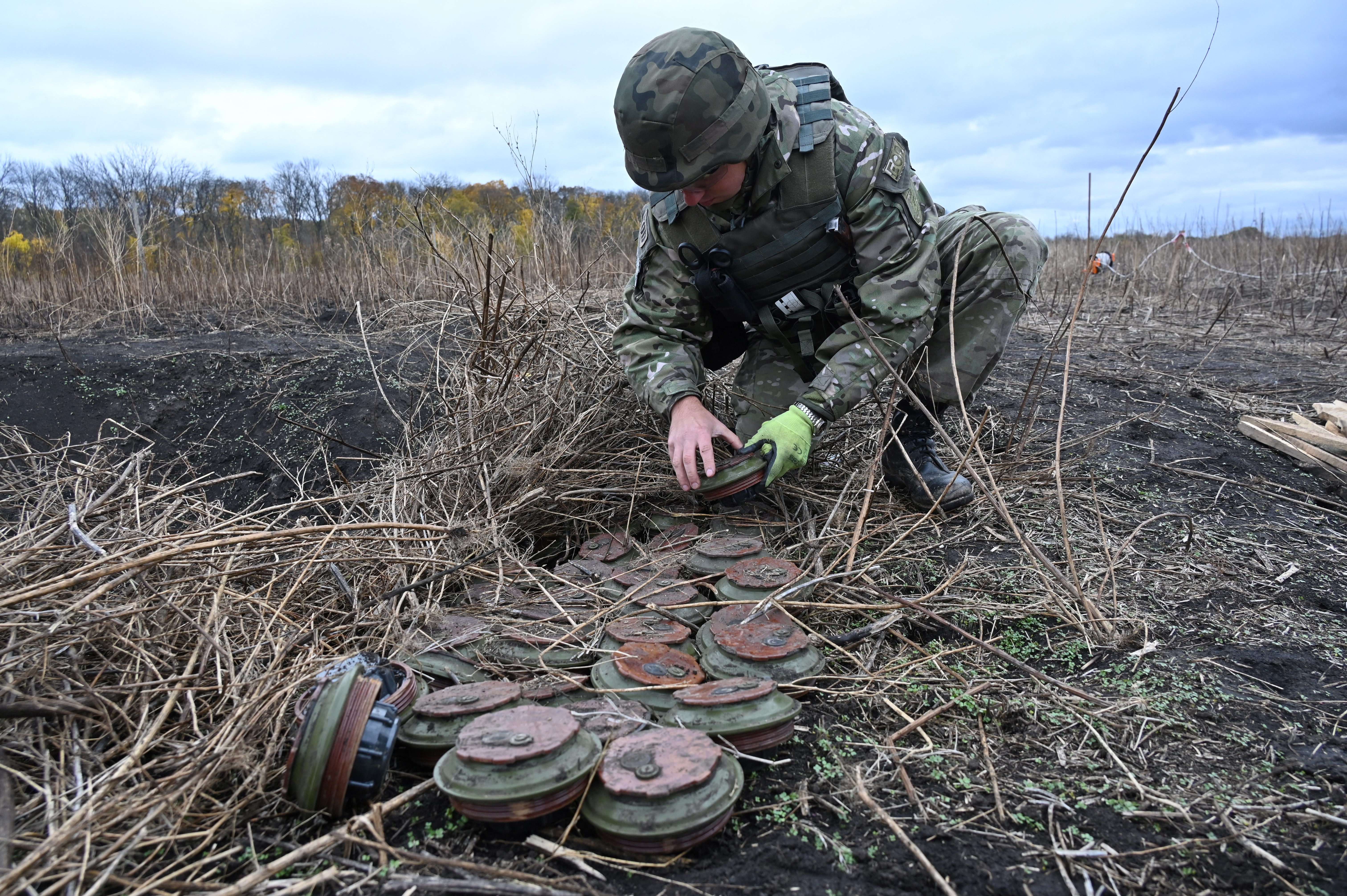 Kyiv plans exit from anti-landmine treaty as mines litter Ukraine