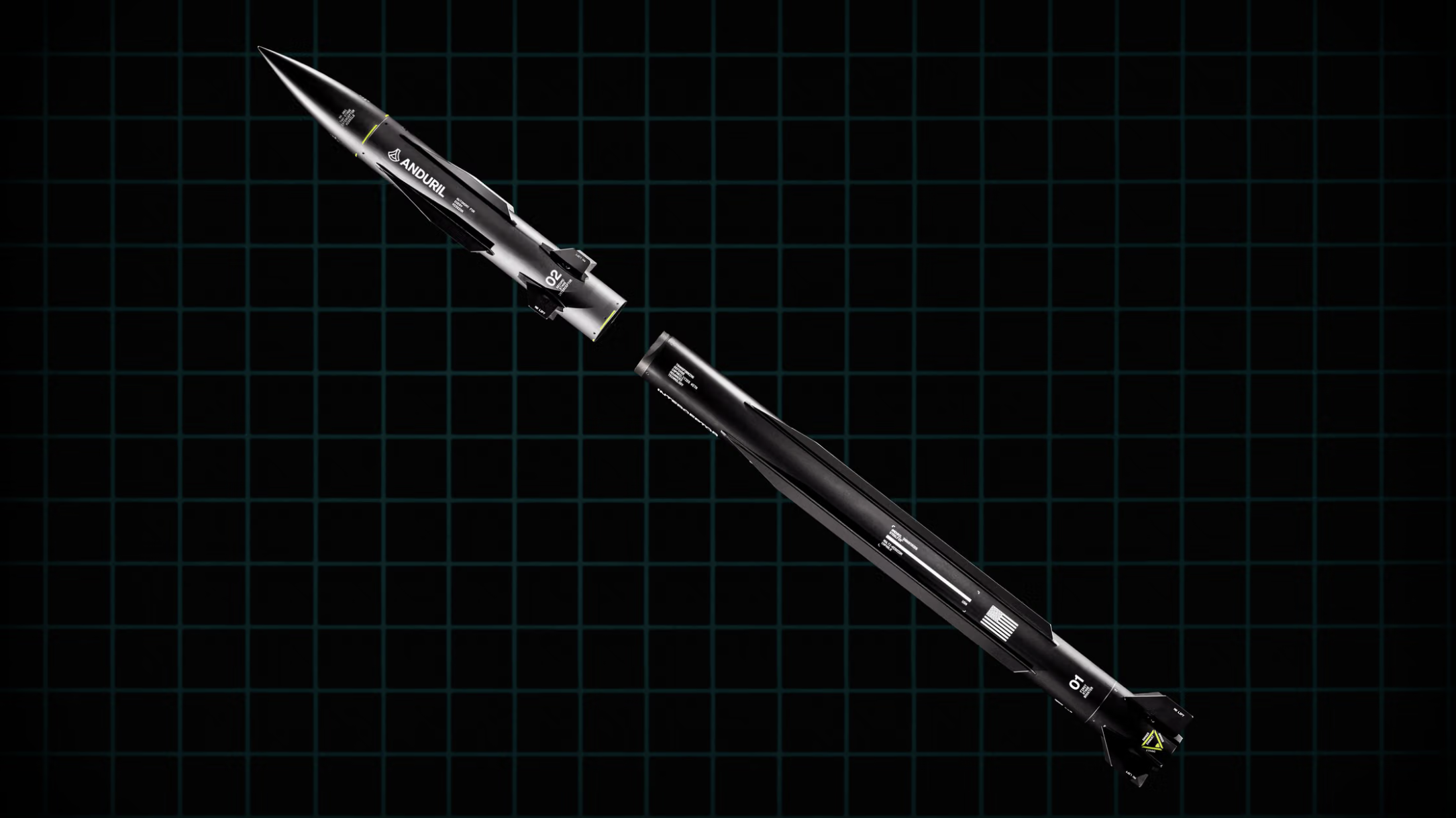 Anduril reveals family of surface-to-air interceptor missiles