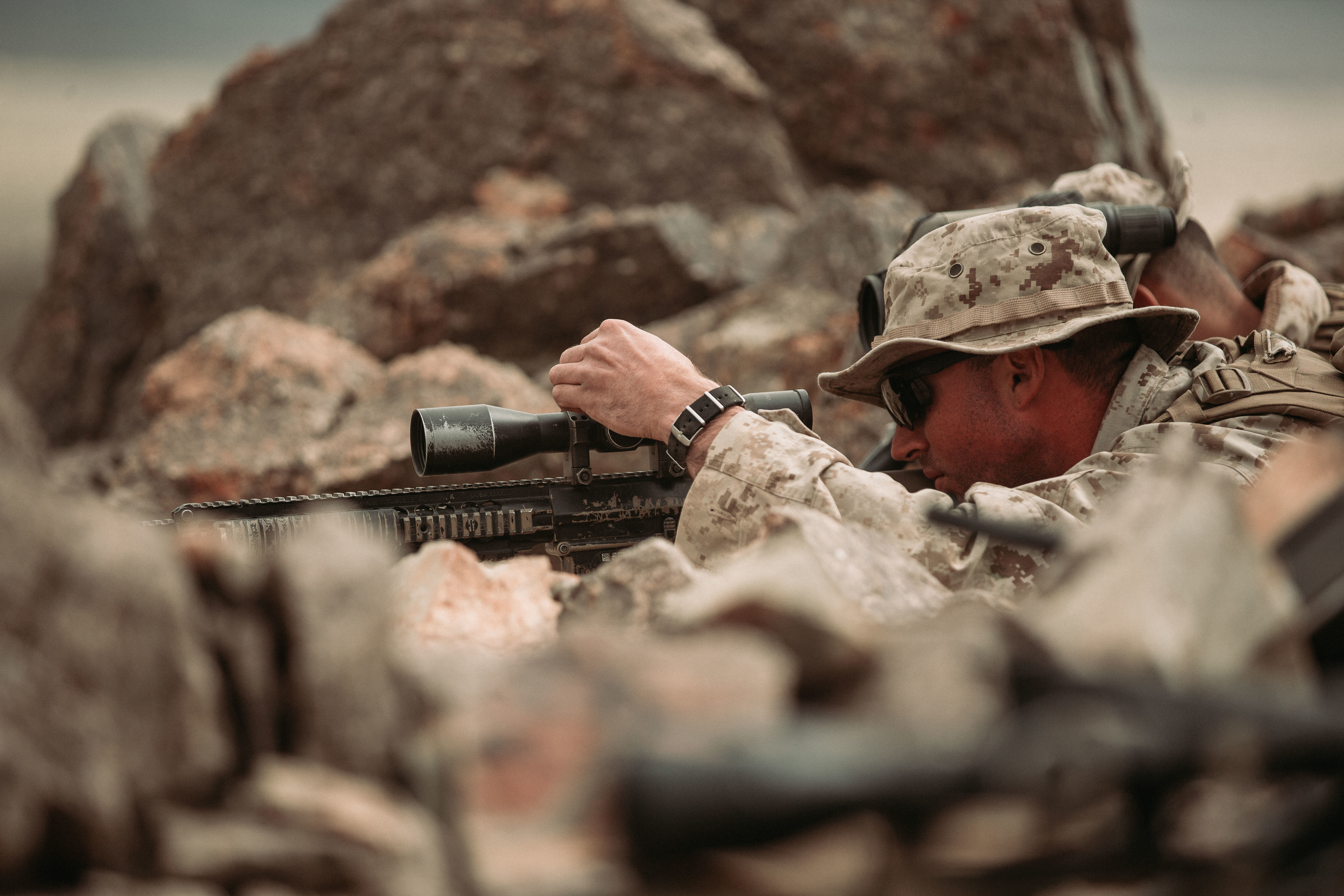 Scout Snipers get last few rounds in before graduation > United States  Marine Corps Flagship > News Display