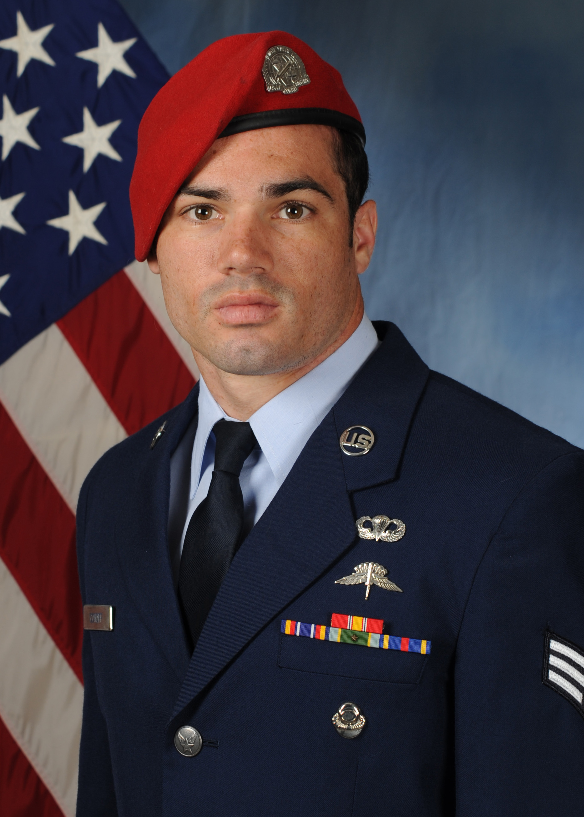 U.S. Army Staff Sgt. Angel Cotte, safety for primary Jumpmaster