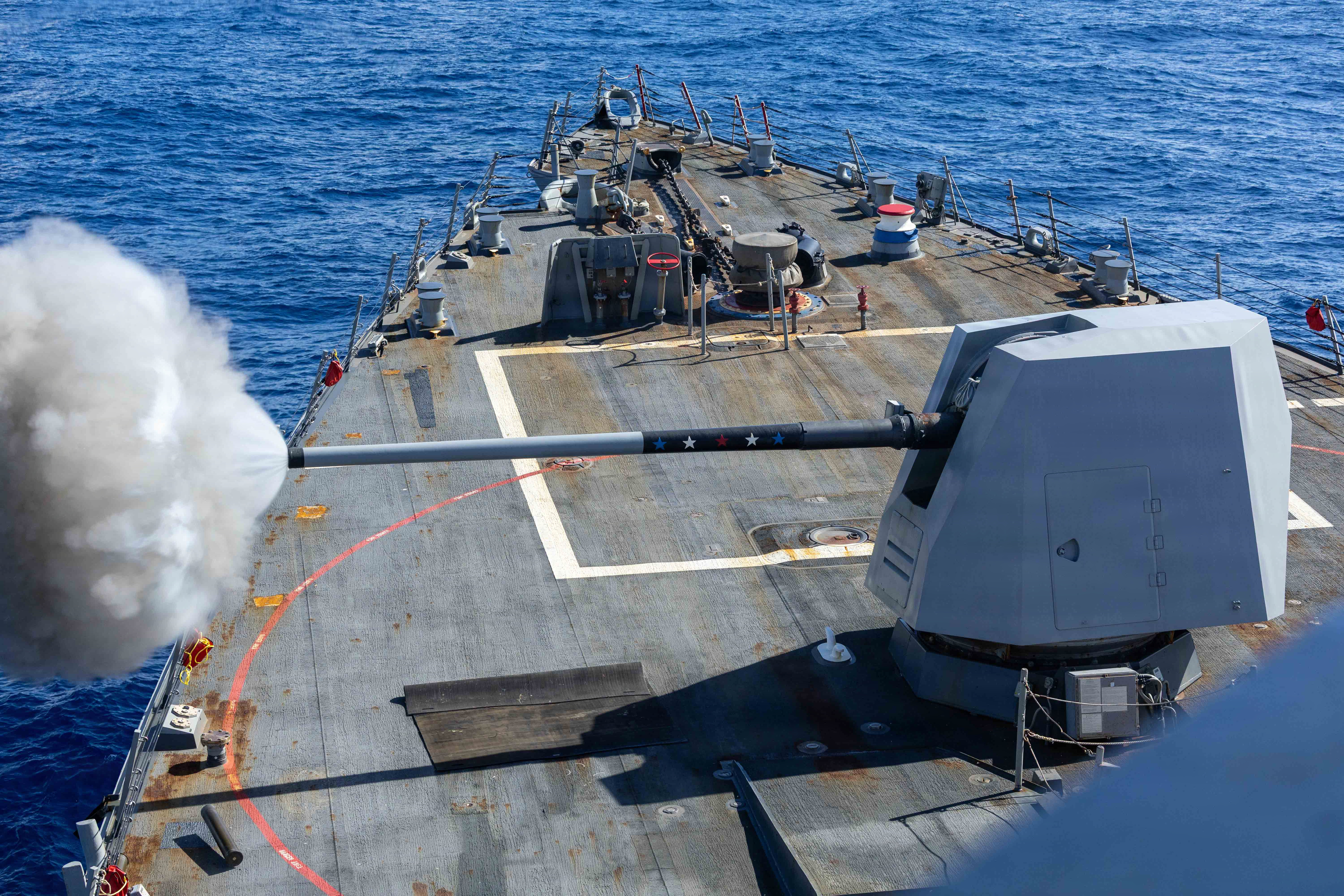 US and Iran exchange fire as Trump says war will ‘be over quickly’