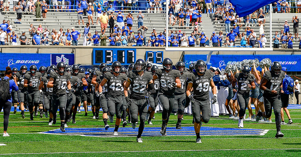 air force roster football