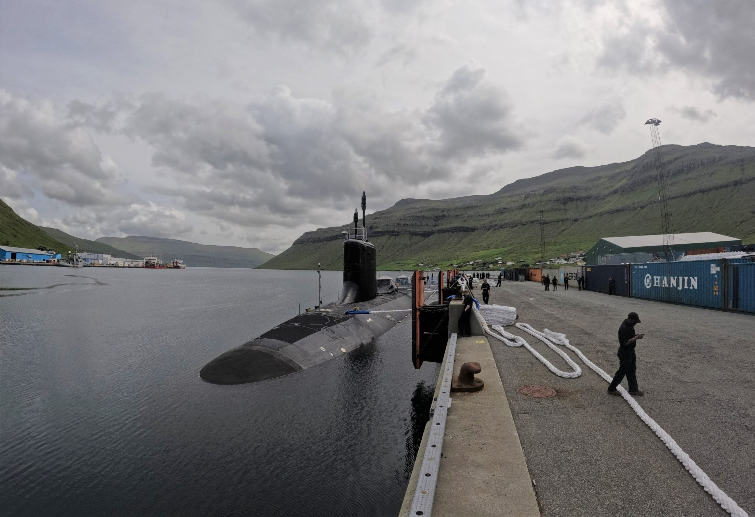 sub visits Faroe Islands amid Russia