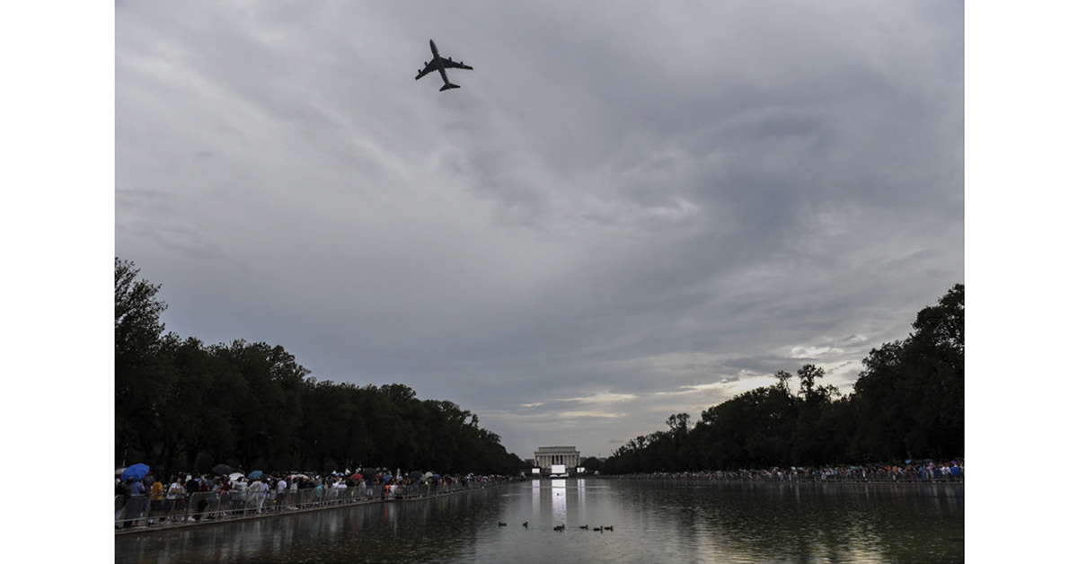 Rough total for Trump s July Fourth extravaganza 5.4 million