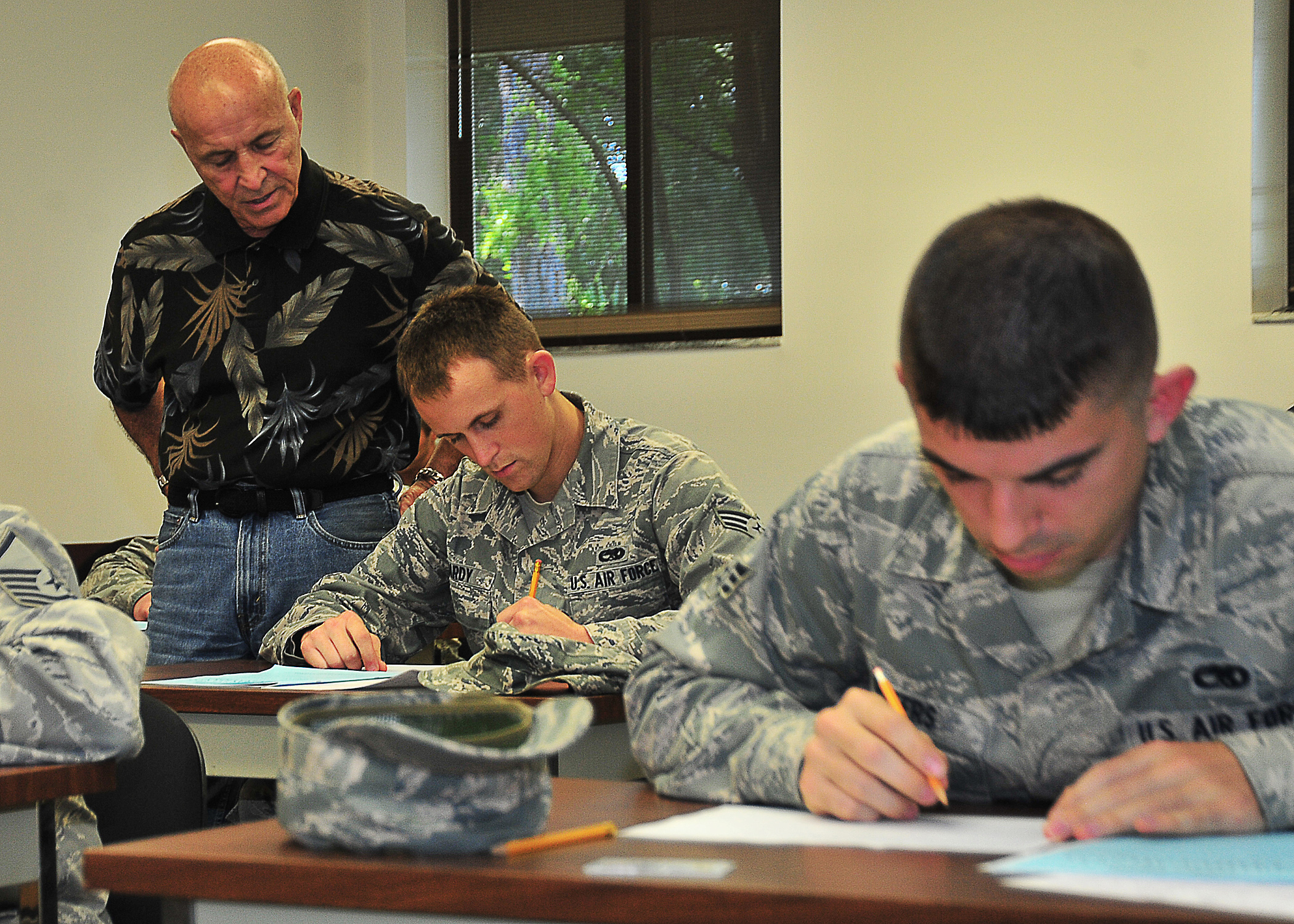 air force staff test