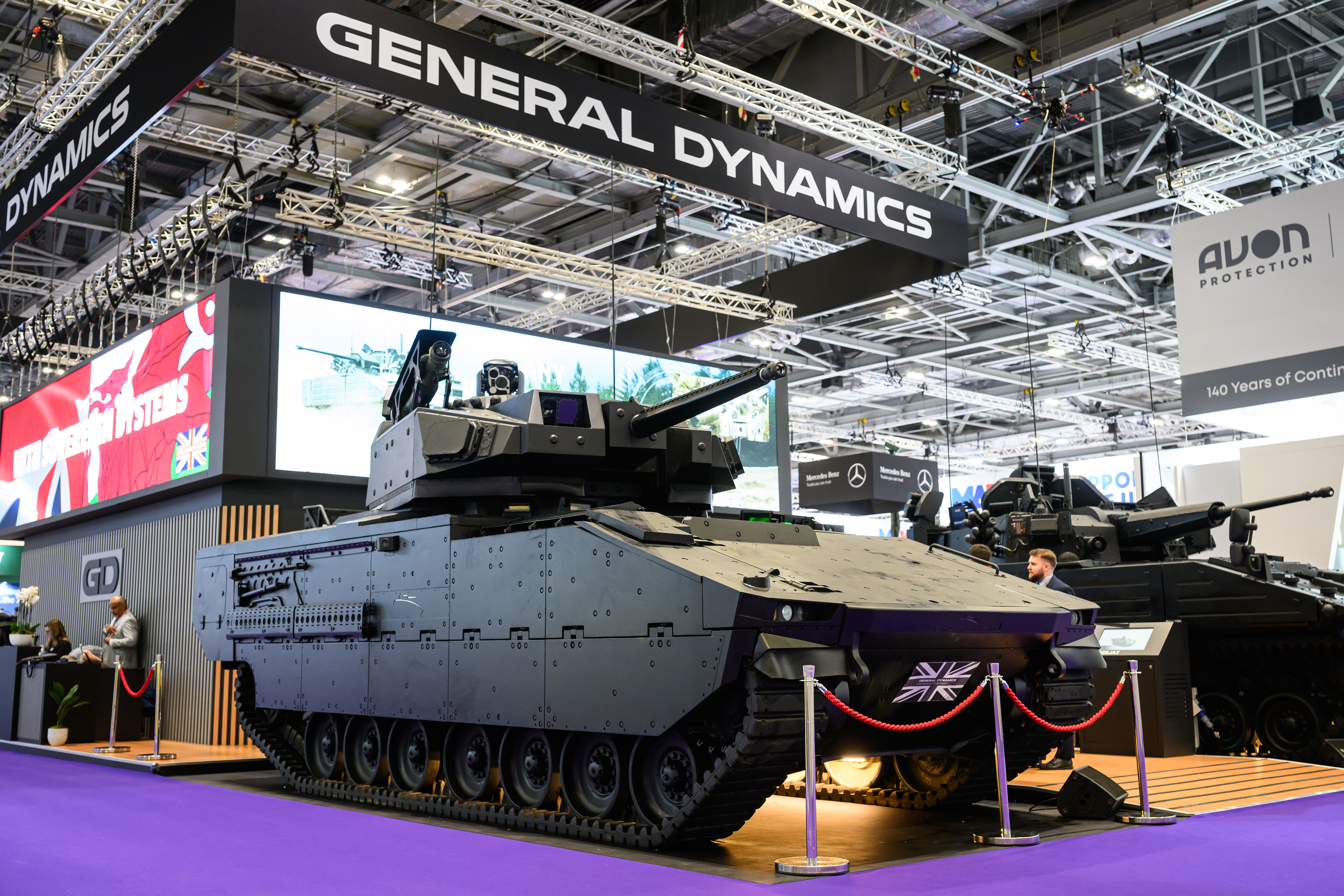 General Dynamics premieres combat variant of Ajax vehicle
