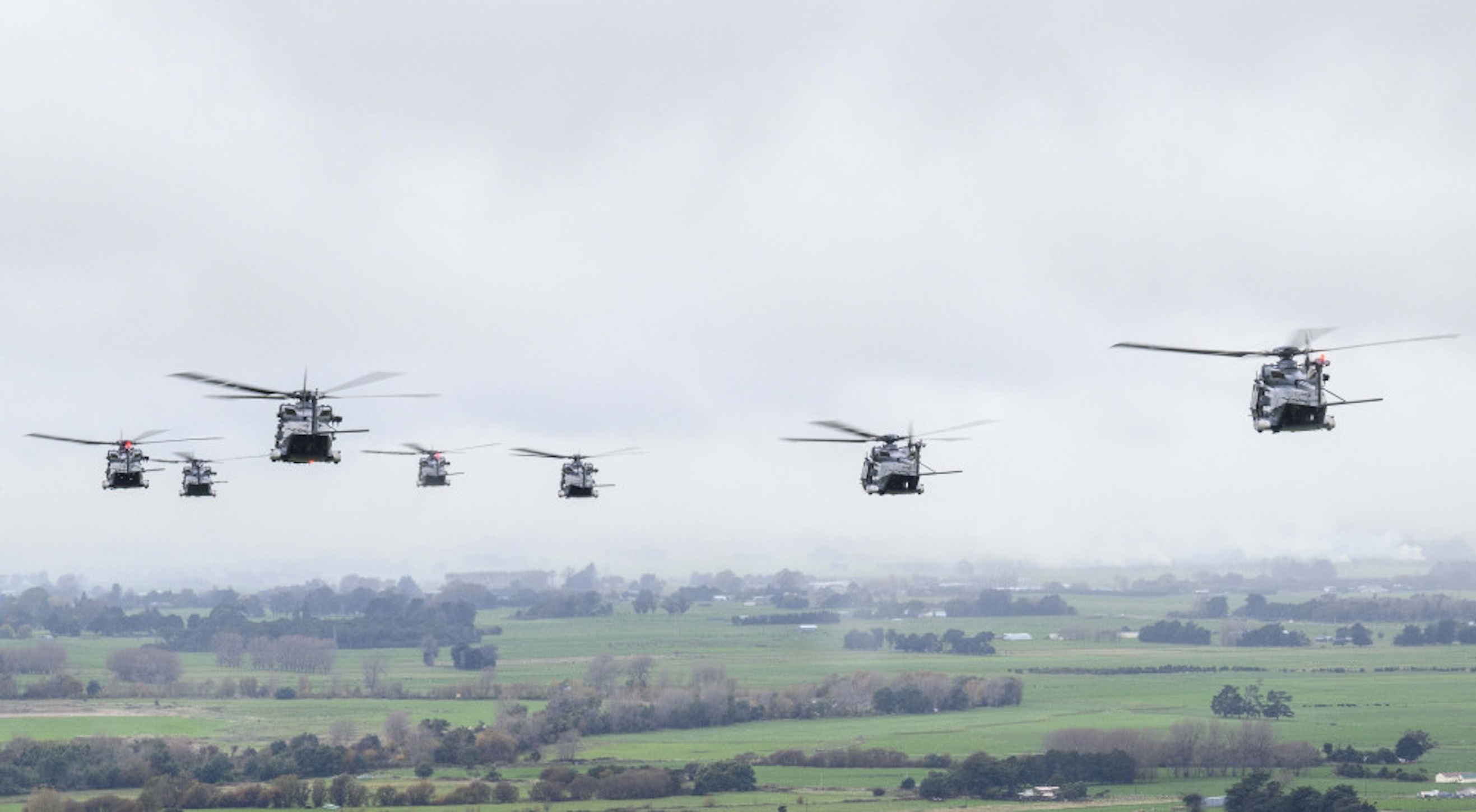 New Zealand NH90 helicopters fly record distance across Tasman Sea