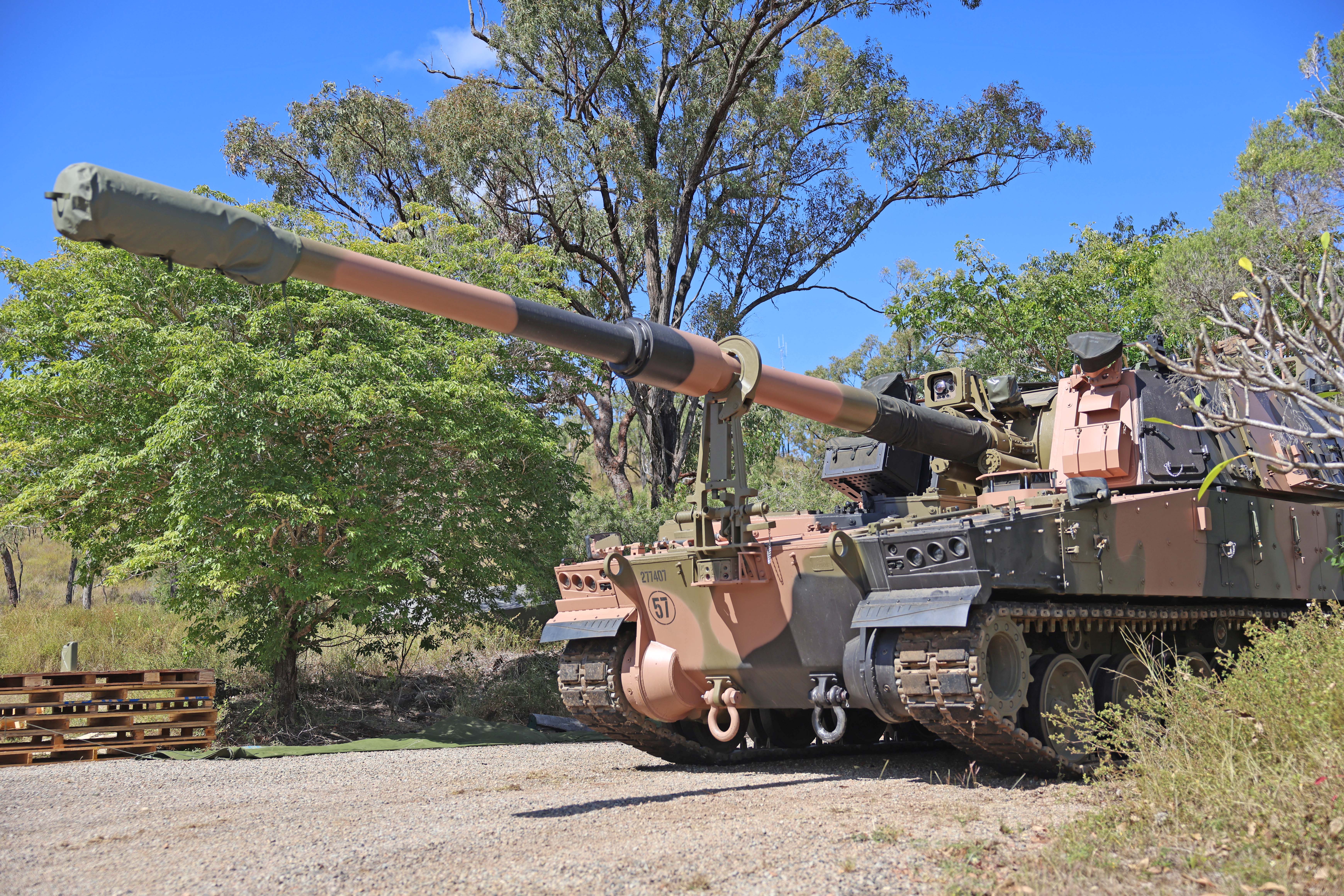 As one Australian Army brigade bulks up with armor, its fuel and