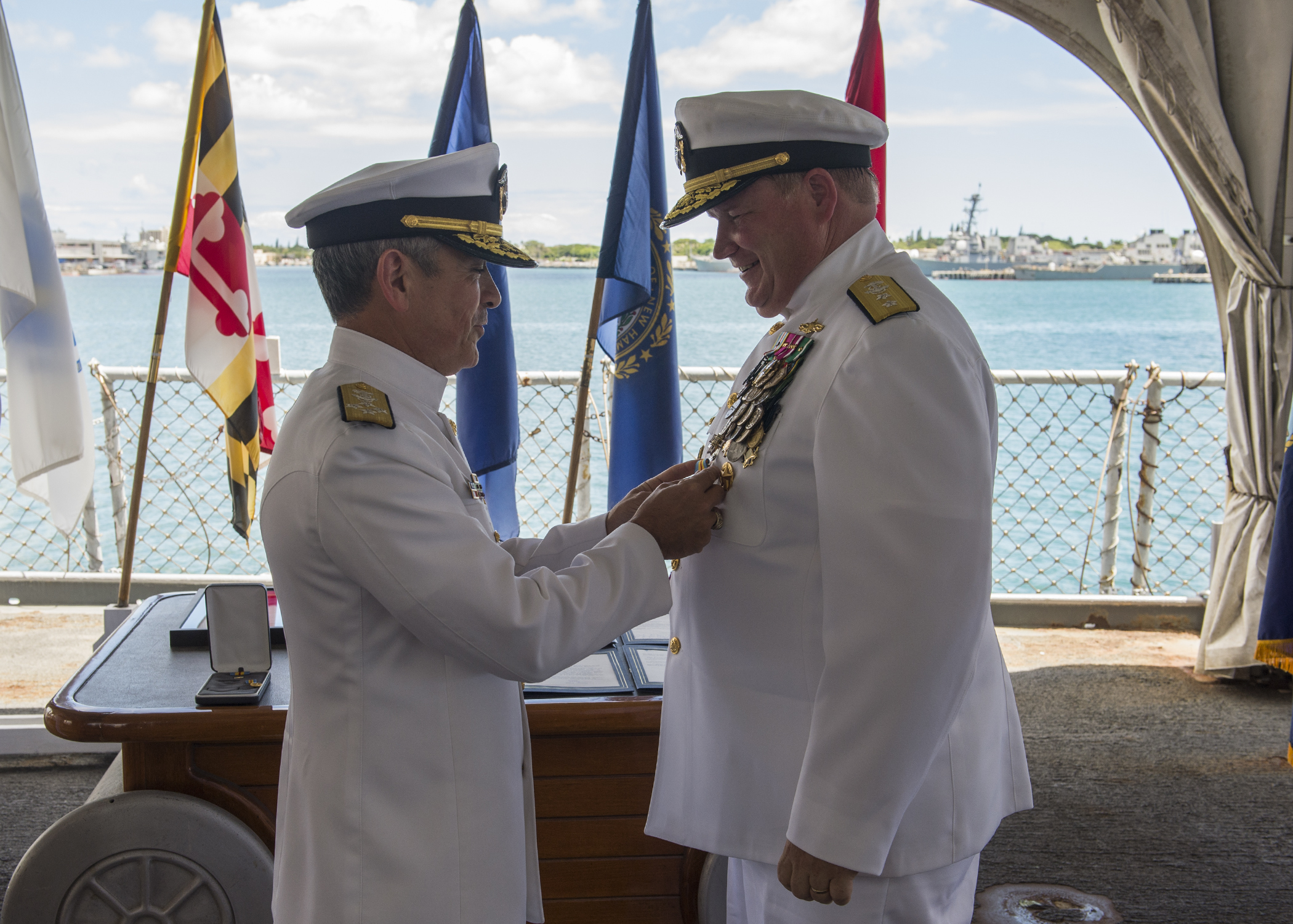 Navy releases new details on retired admiral and former Trump