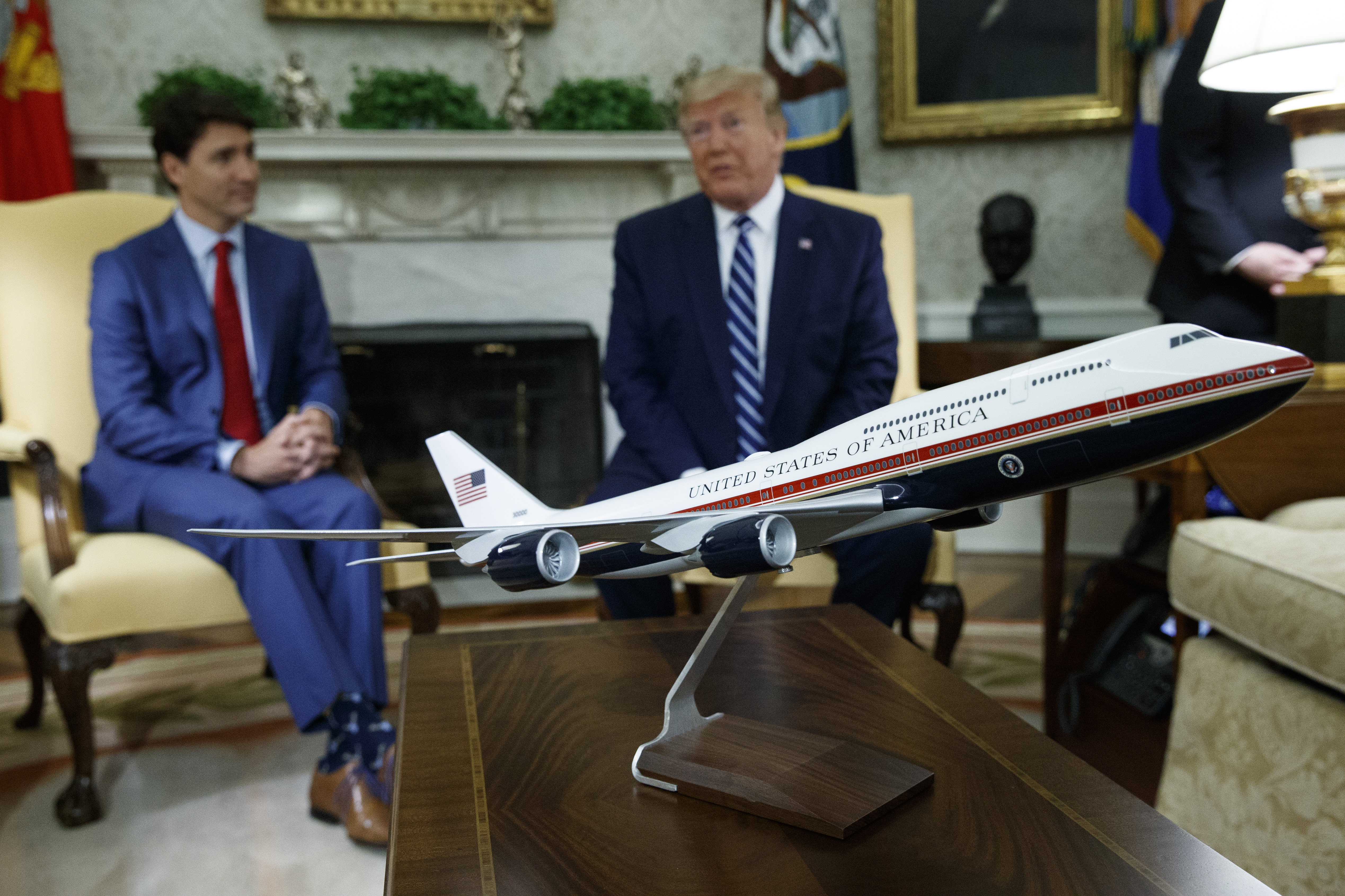 Democrat Blocks Trump's Plans To Repaint Air Force One : NPR