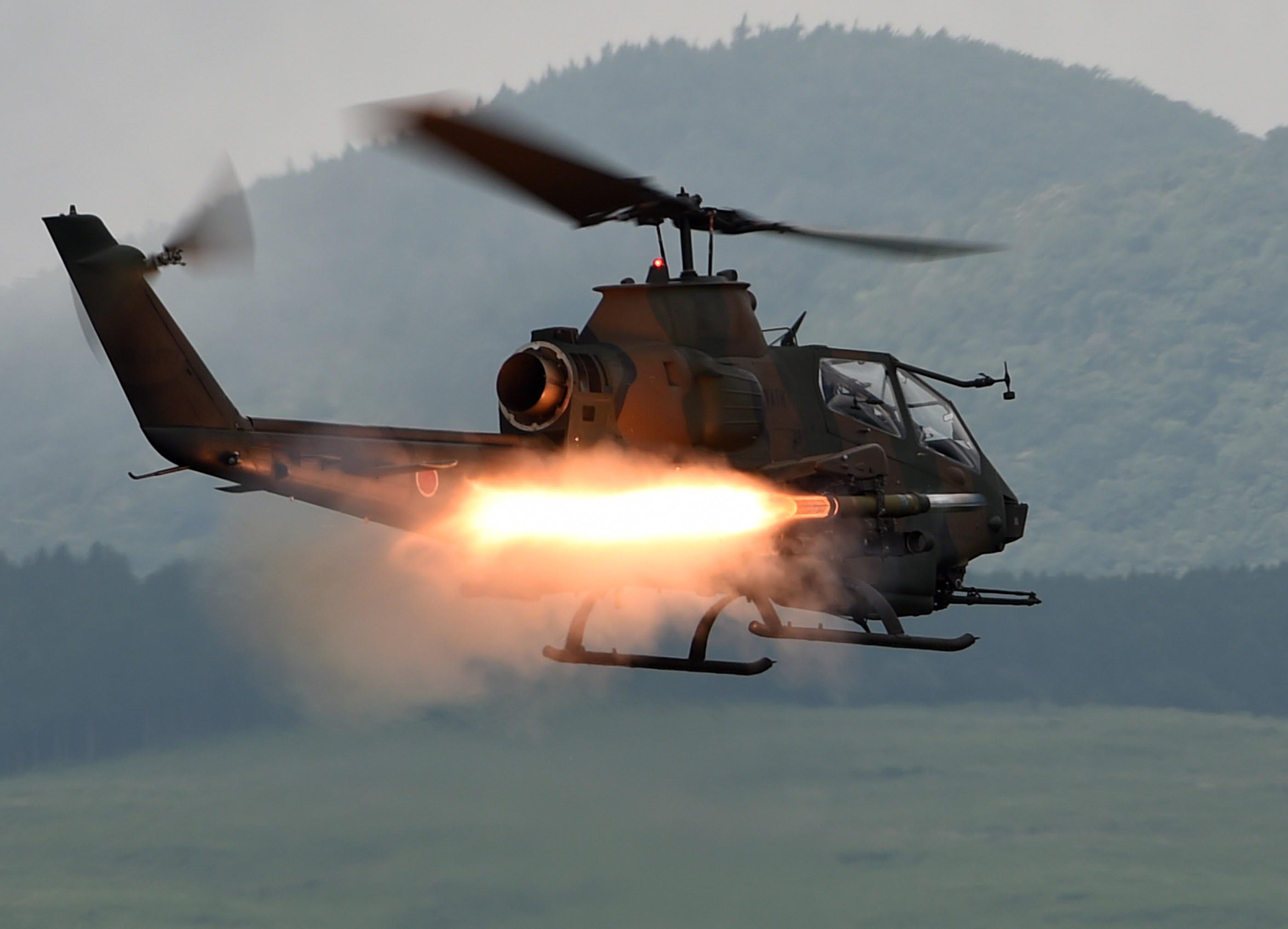 japanese attack helicopter