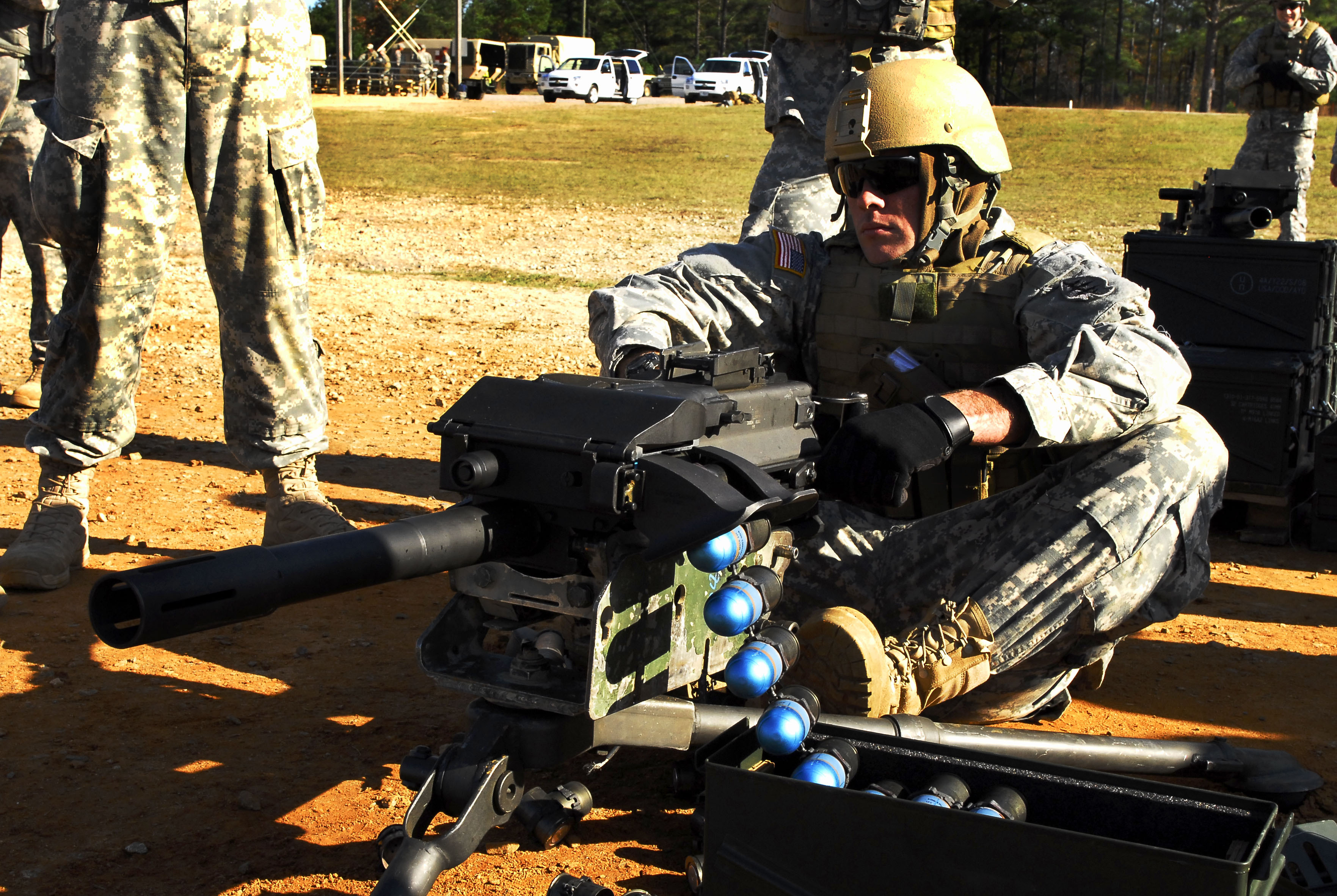 Army building a better grenade machine gun