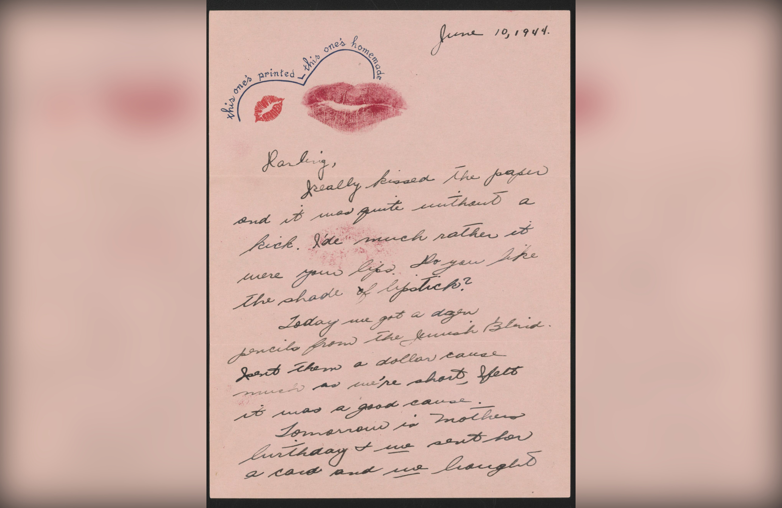 ‘You are always in my heart’: A look at love letters from World War II