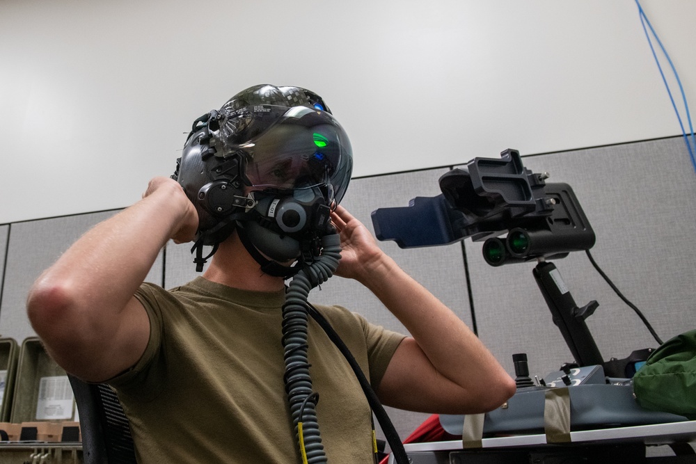  UNDERWRAPS Fighter Pilot Helmet - Stealth Fighter