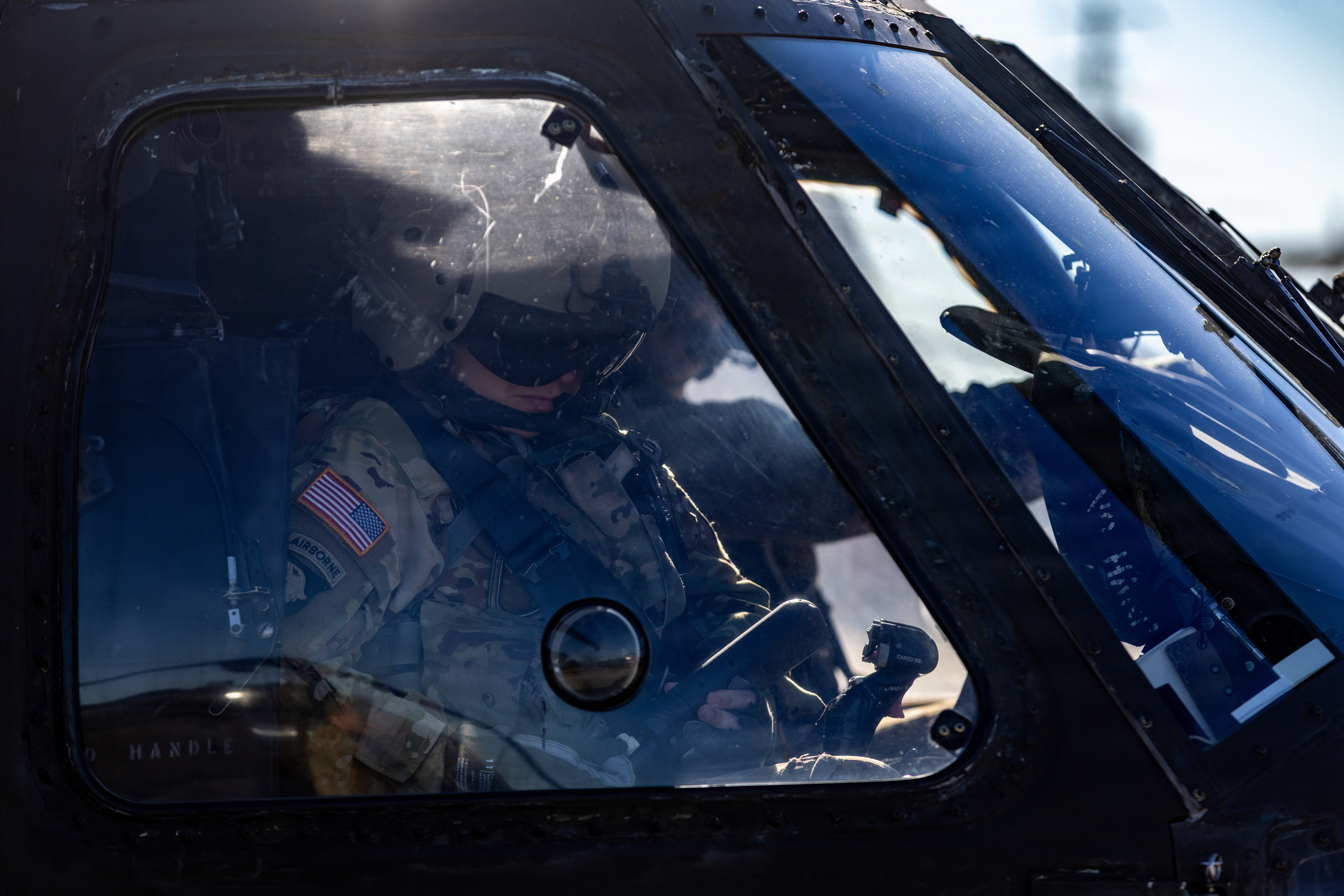 US Army helicopter pilots test new in-flight ‘relief’ system